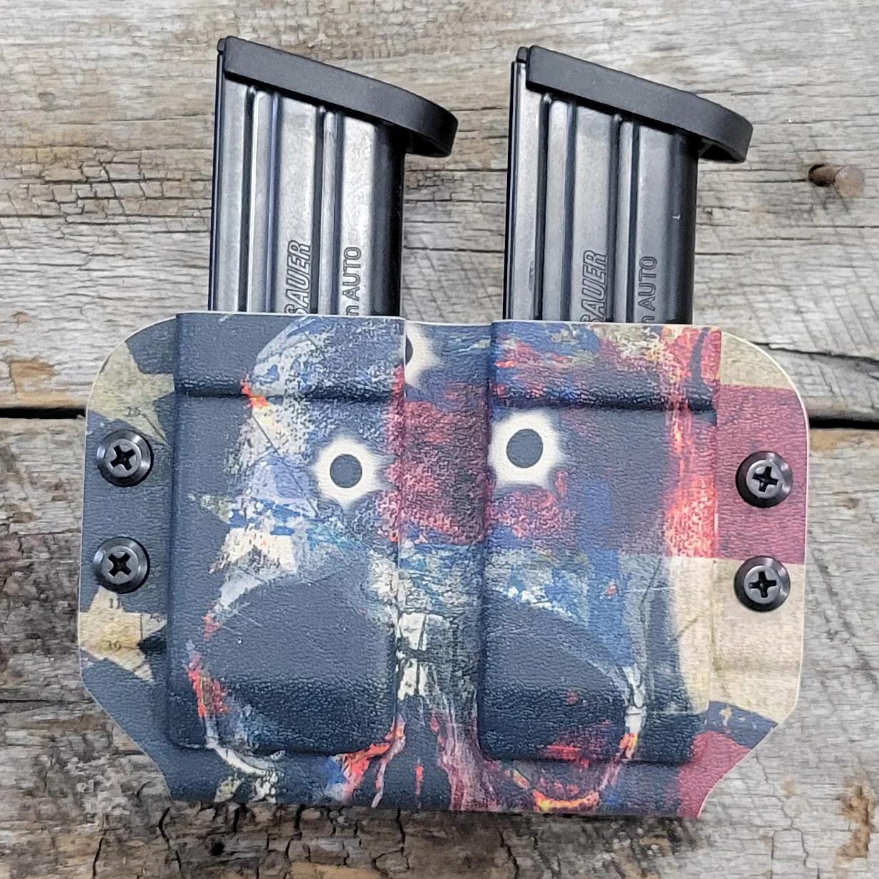 10MM & 45 ACP Double Stack Dual Magazine OWB Holster - Image 6