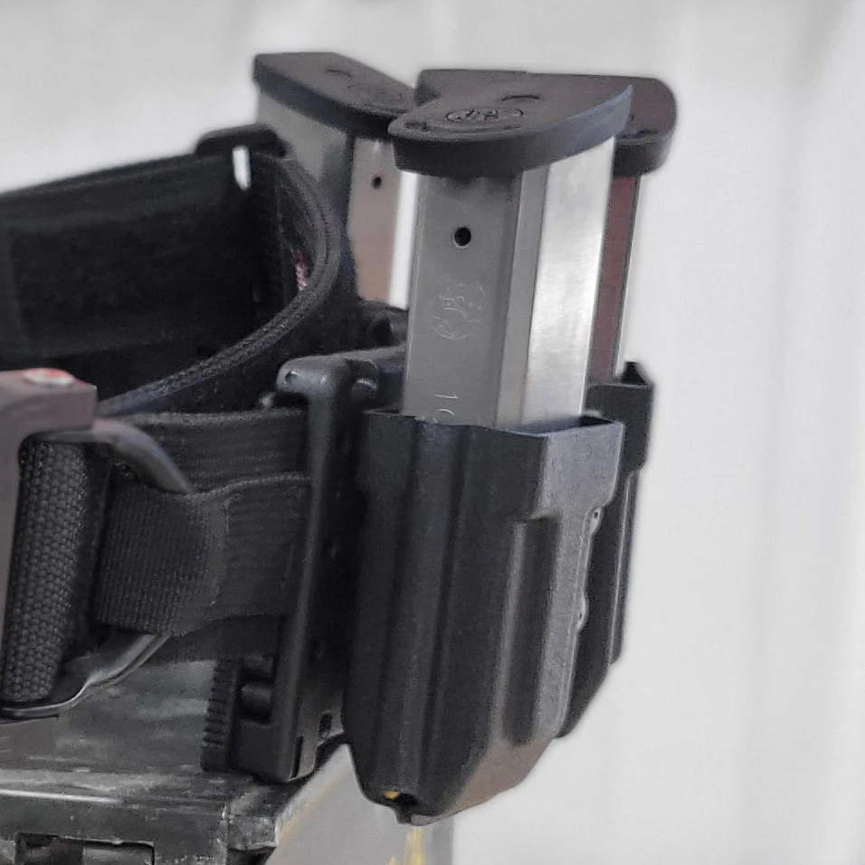 10MM & 45 ACP Double Stack Single Magazine OWB Holster - Image 14