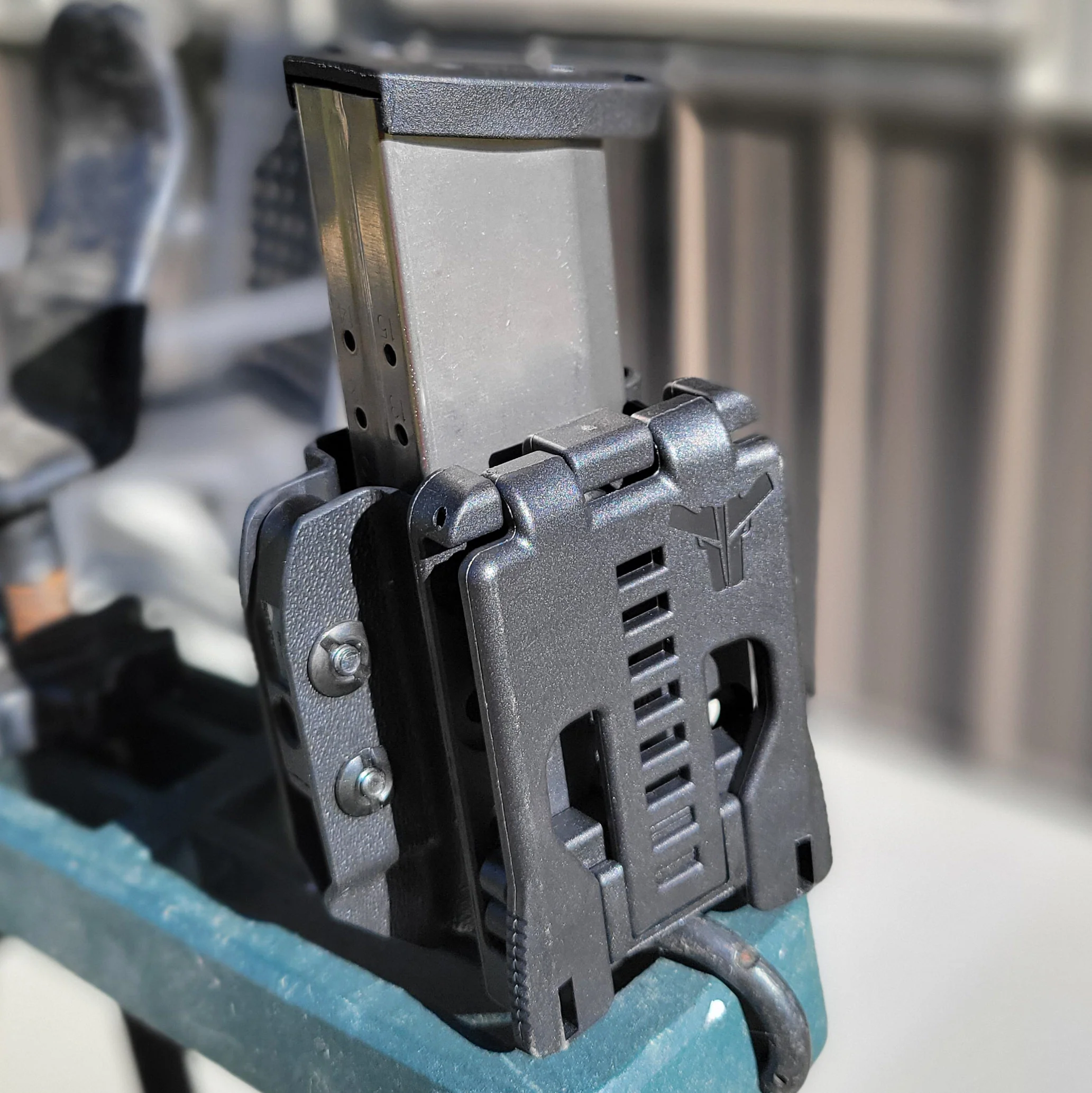10MM & 45 ACP Double Stack Single Magazine OWB Holster - Image 9