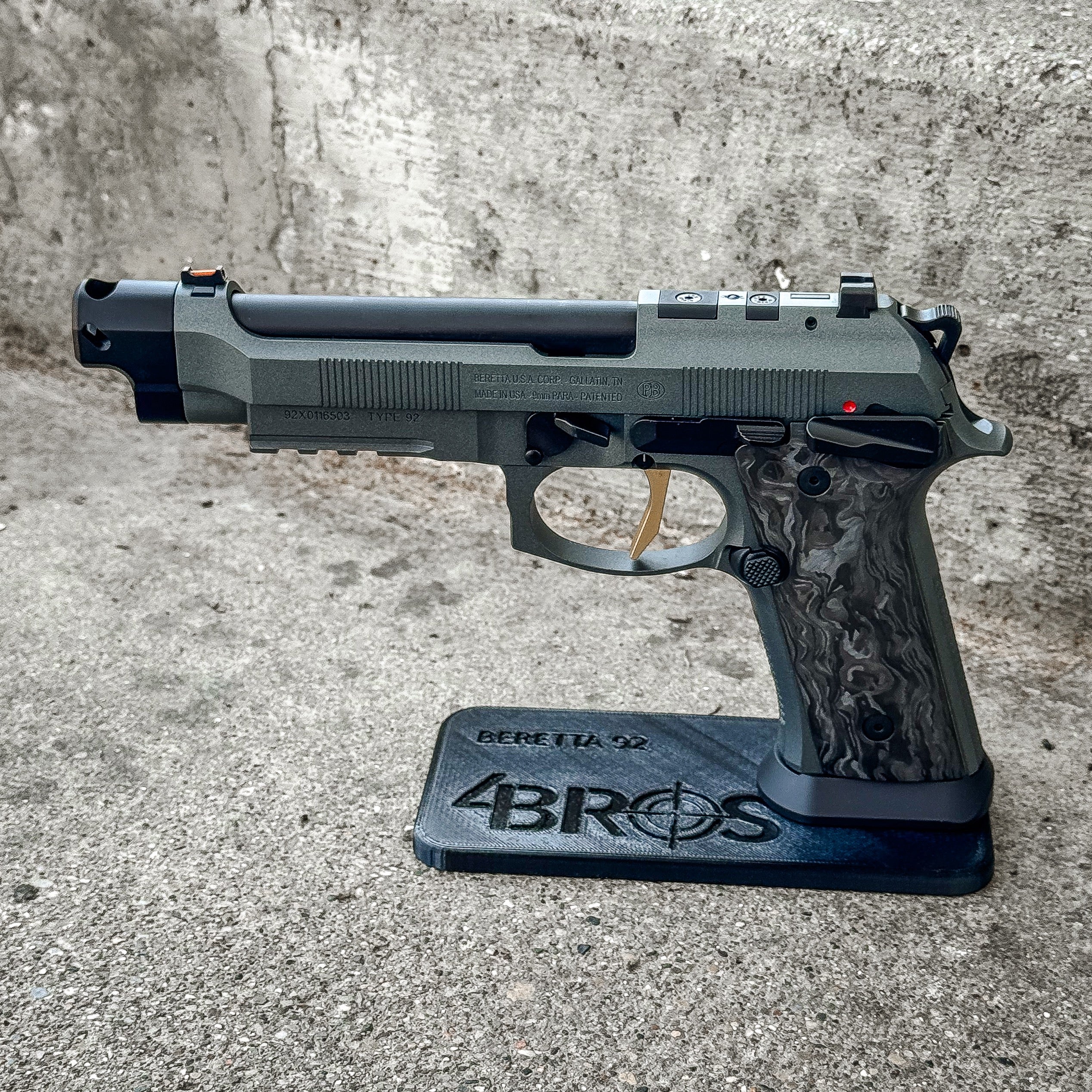 4Bros Beretta 92 Pistol Stand