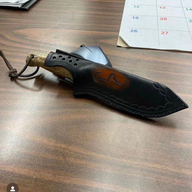 4Bros Leather Knife Sheath - Image 4