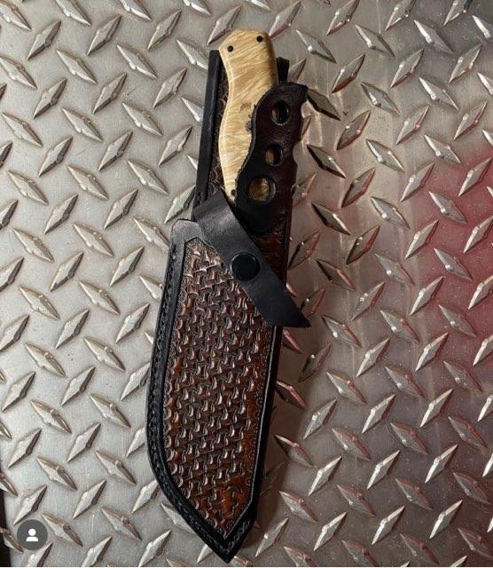 4Bros Leather Knife Sheath - Image 5
