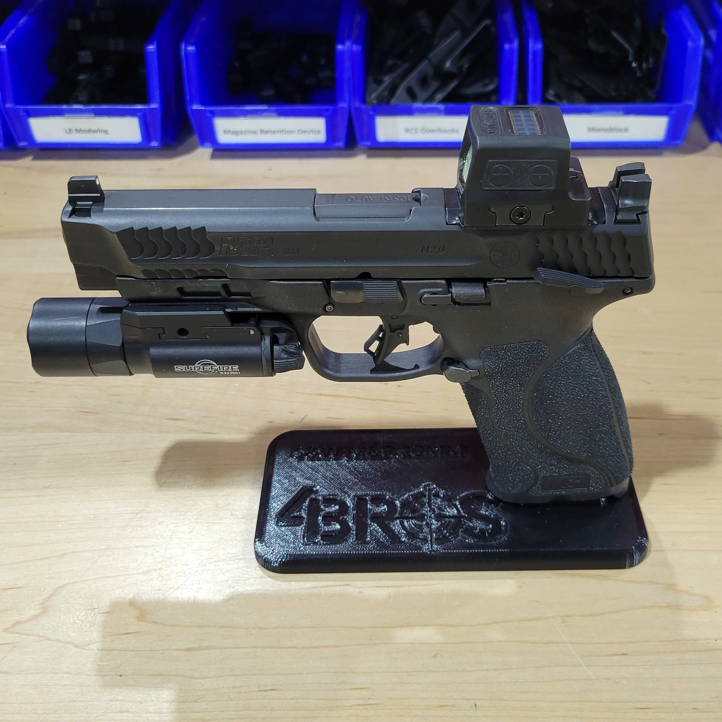 4Bros Smith & Wesson 10mm Pistol Stand - Image 5