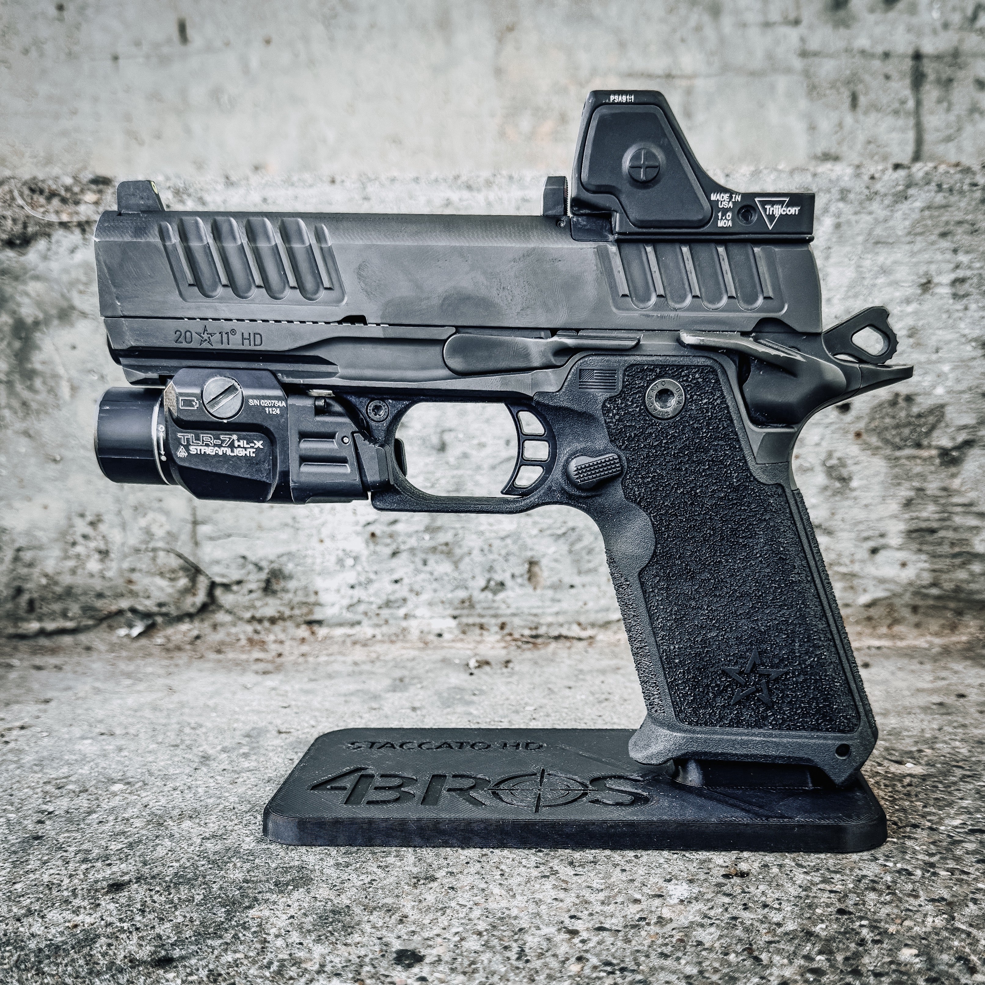 4Bros Staccato HD Series Pistol Stand - Image 8