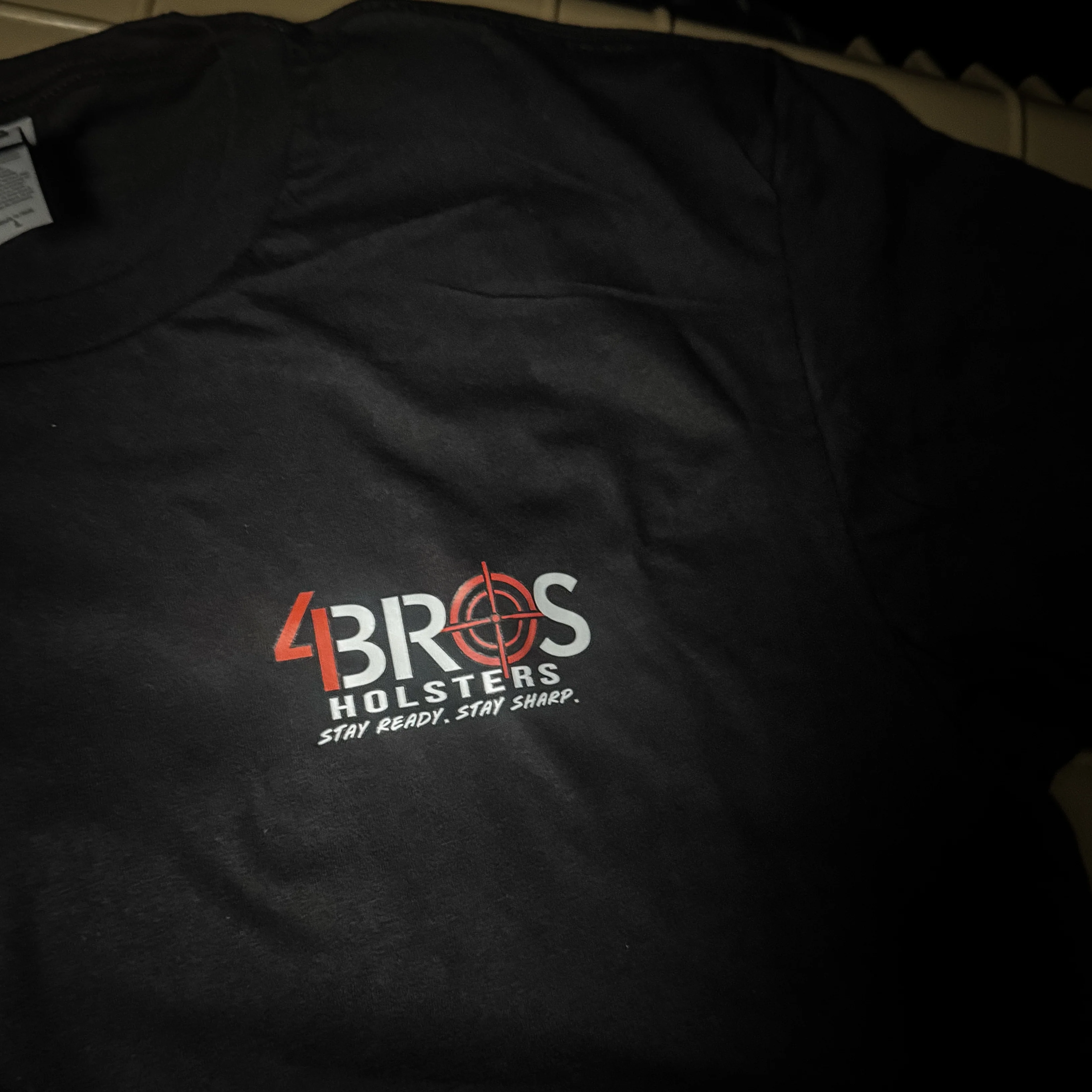 4BROS Stay Sharp Stay Ready T-Shirt - Image 3