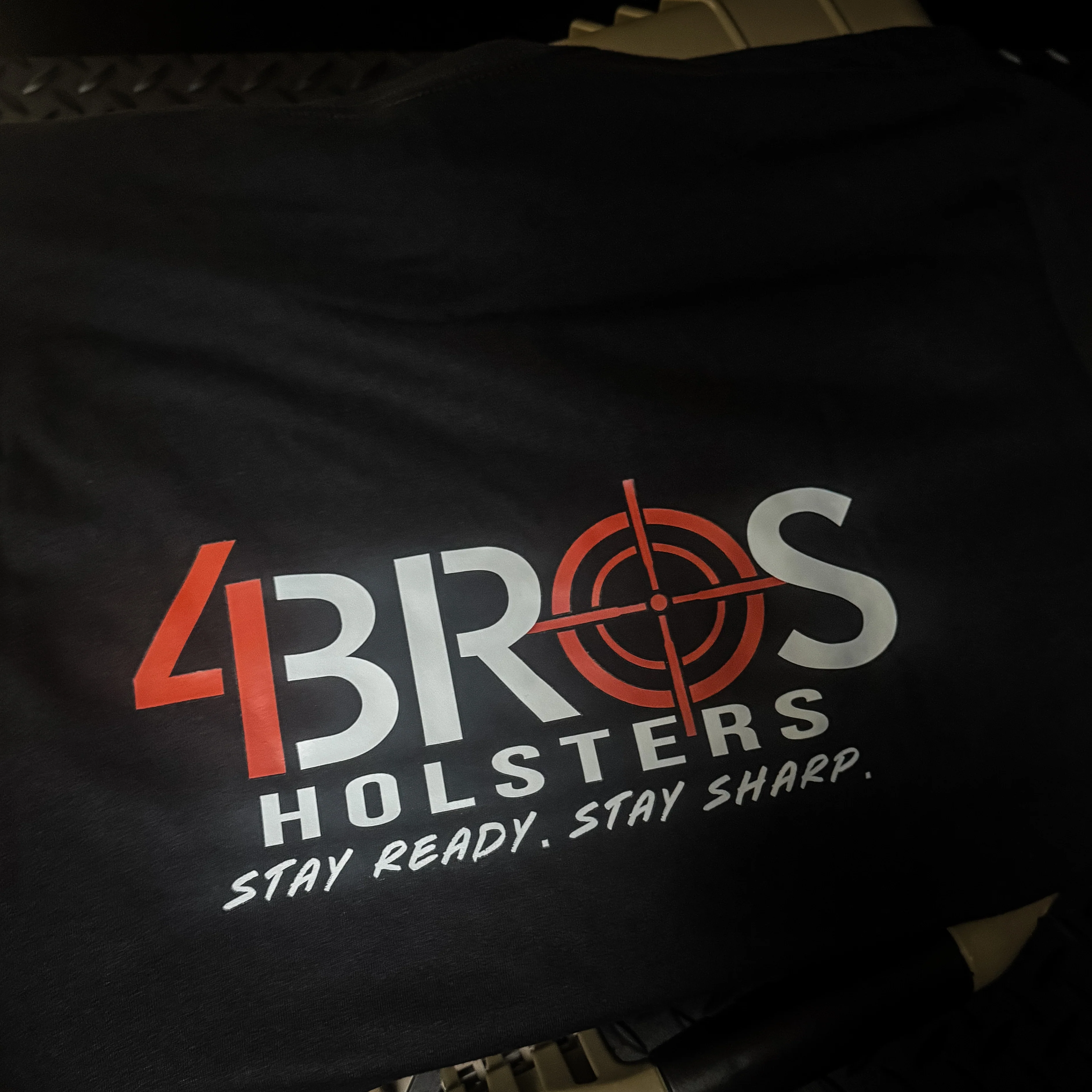 4BROS Stay Sharp Stay Ready T-Shirt - Image 4