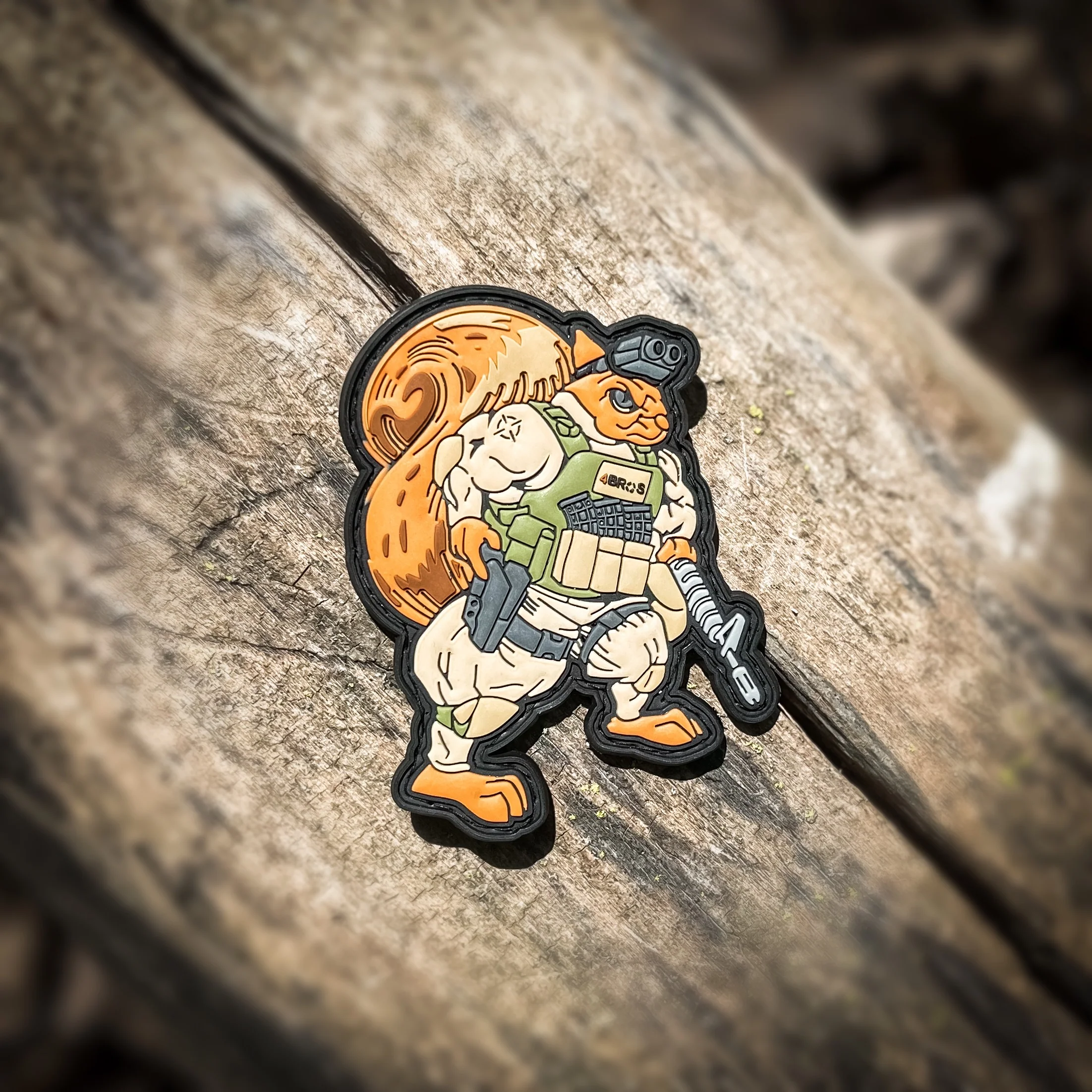 4Bros Tactical Squirrel Patch - Image 3