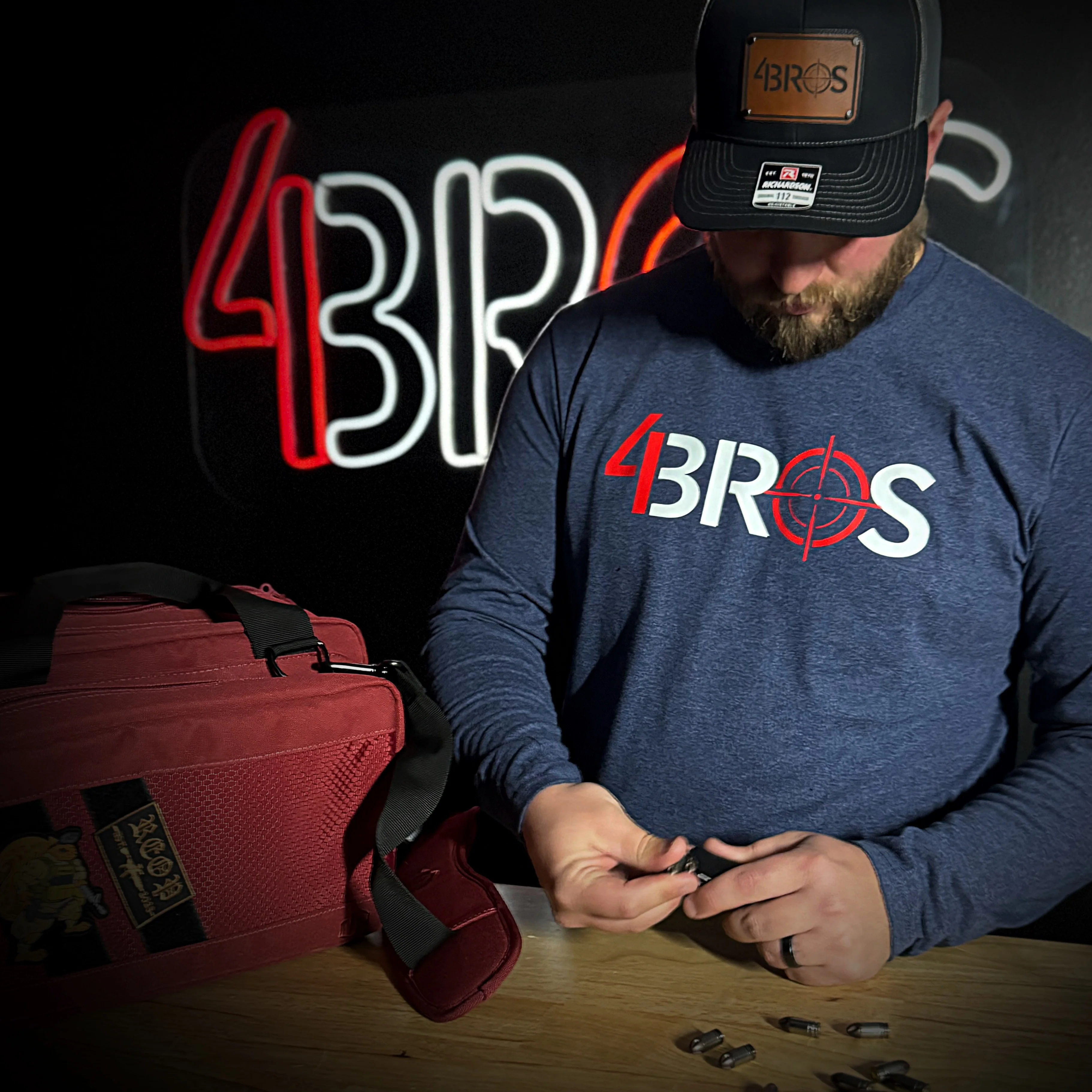 Four Brothers Holsters 4Bros Trucker Hat - Image 5