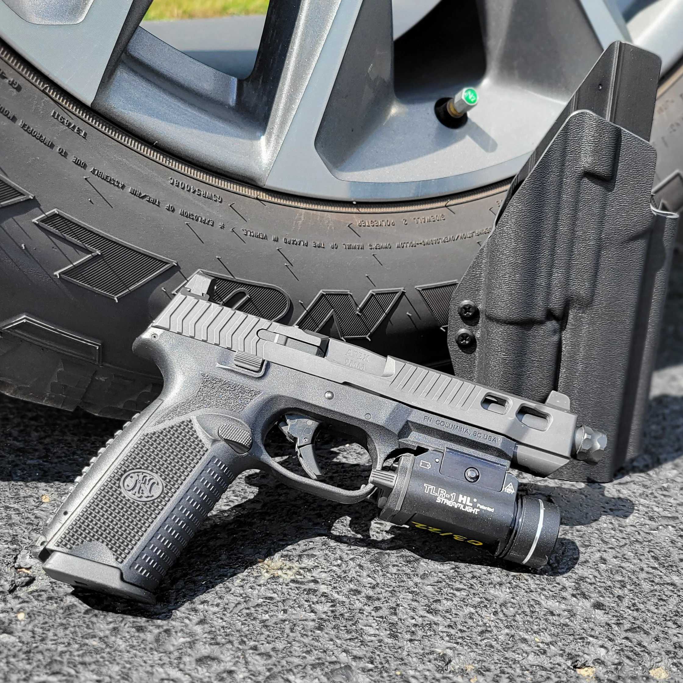 FN 509 LS Edge with TLR-1 HL OWB Holster - Image 5