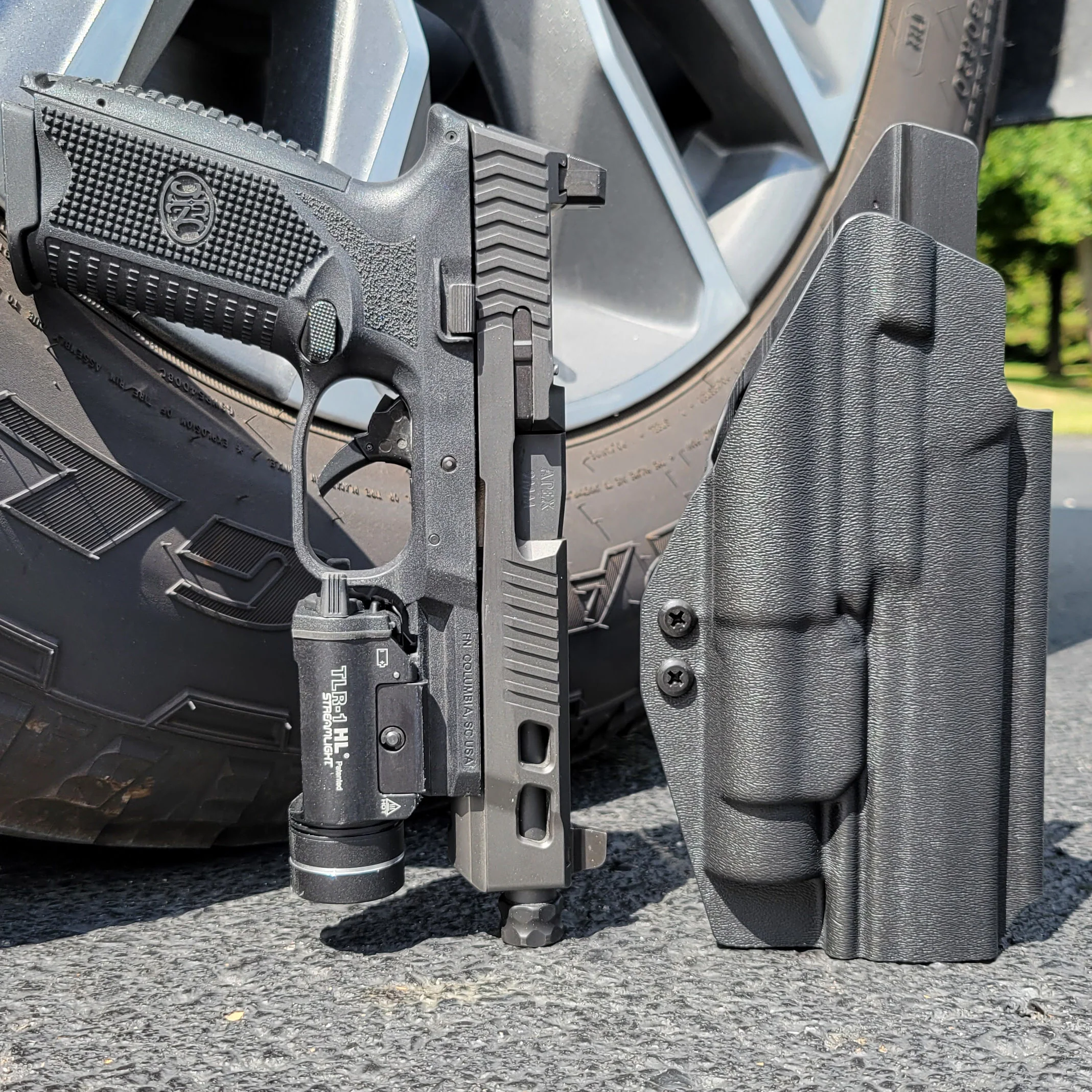 FN 509 LS Edge with TLR-1 HL OWB Holster - Image 6