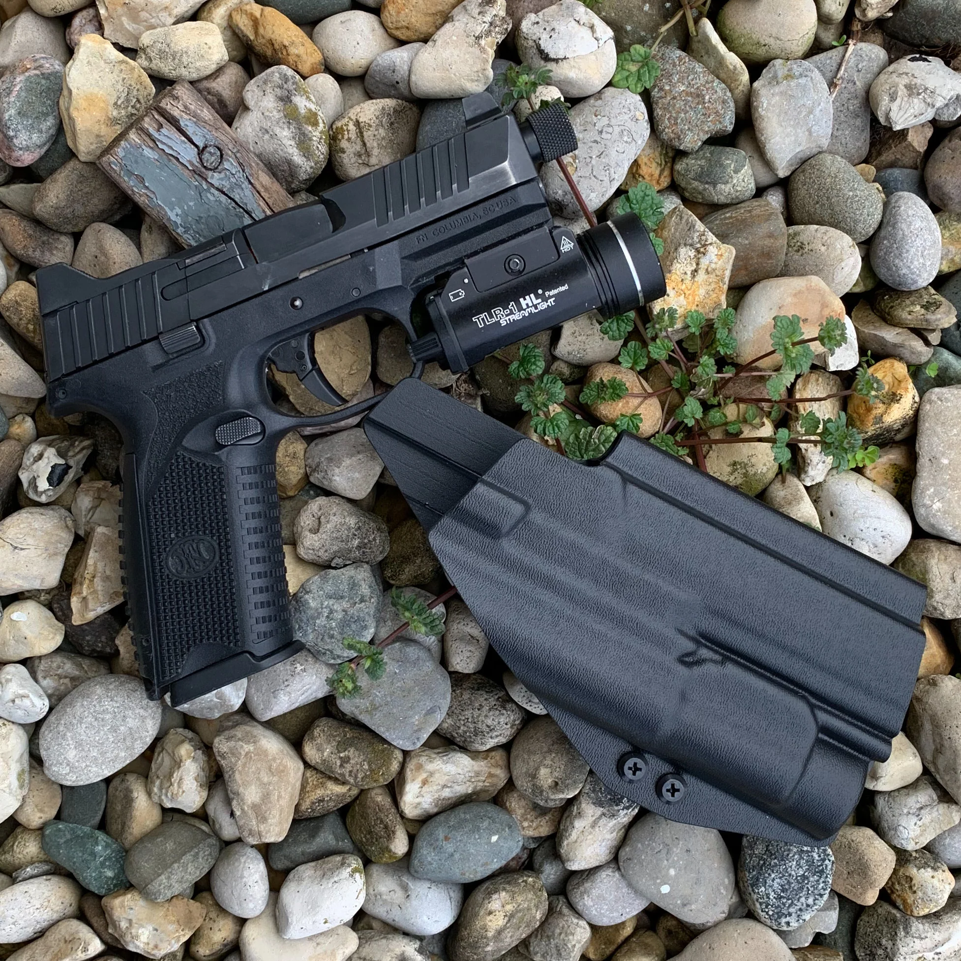 FN 509 Tactical with TLR-1 HL OWB Holster - Image 12