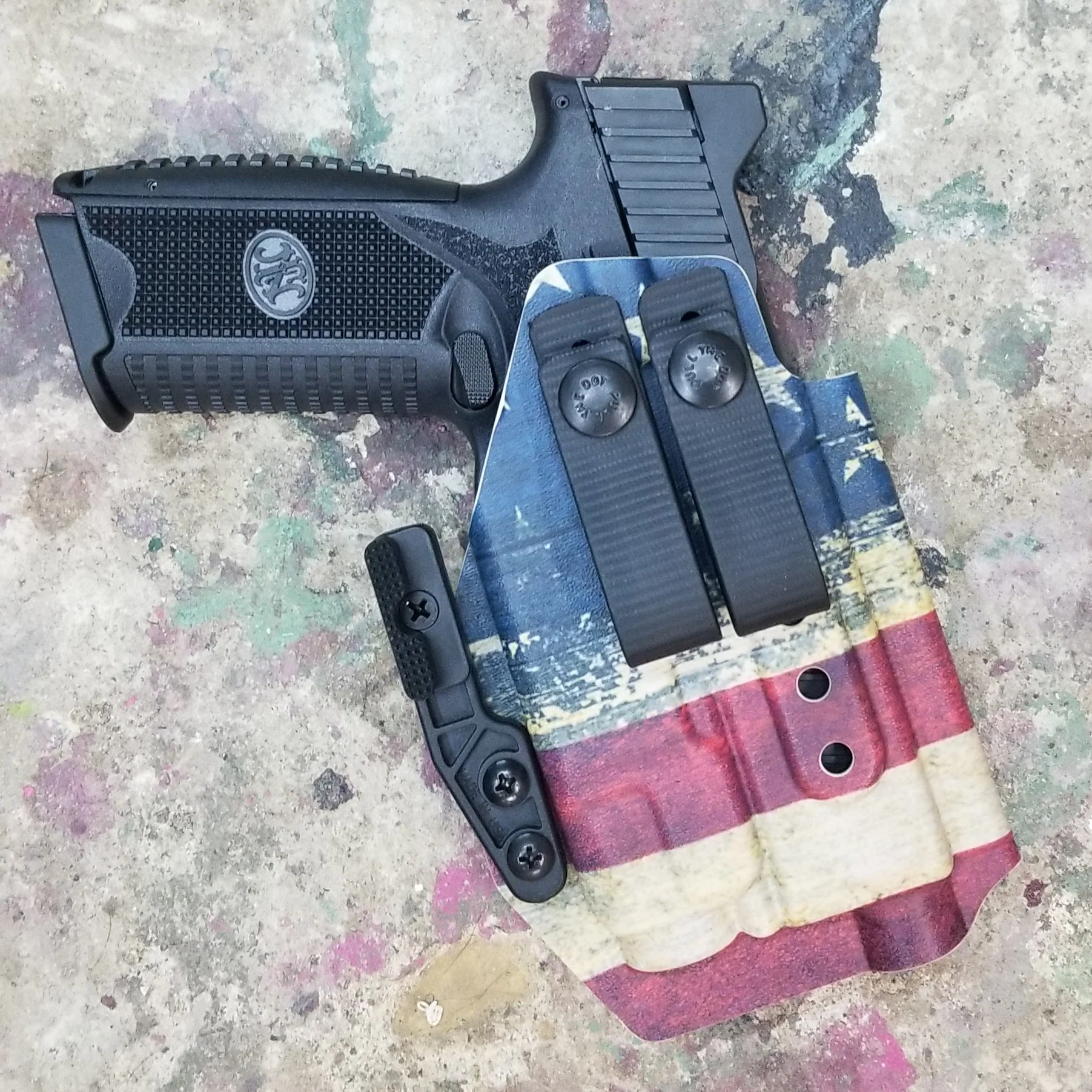 FN 509 Tactical with TLR-7 X/A IWB Holster - Image 14