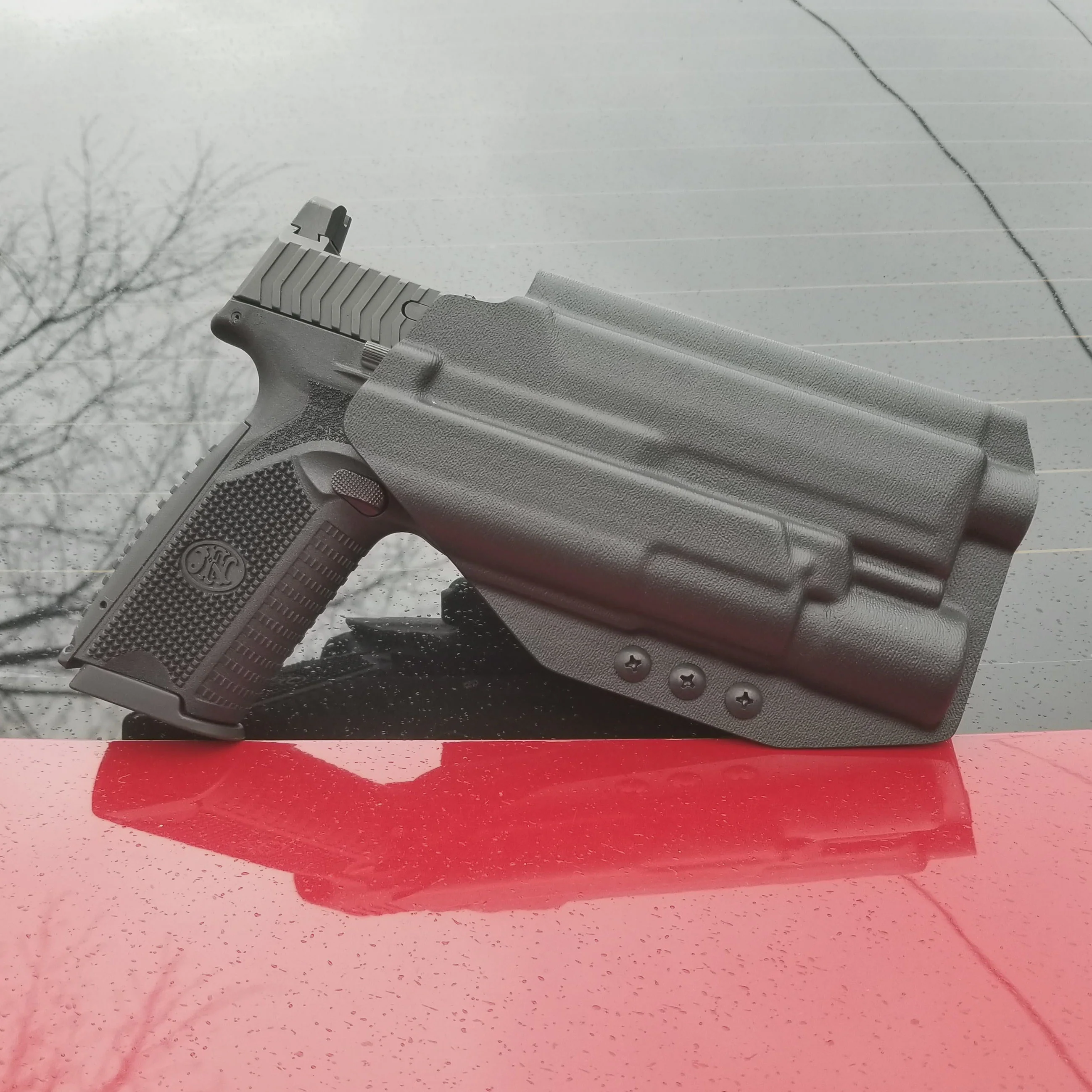 FN 509 LS Edge with X300U OWB Holster - Image 11