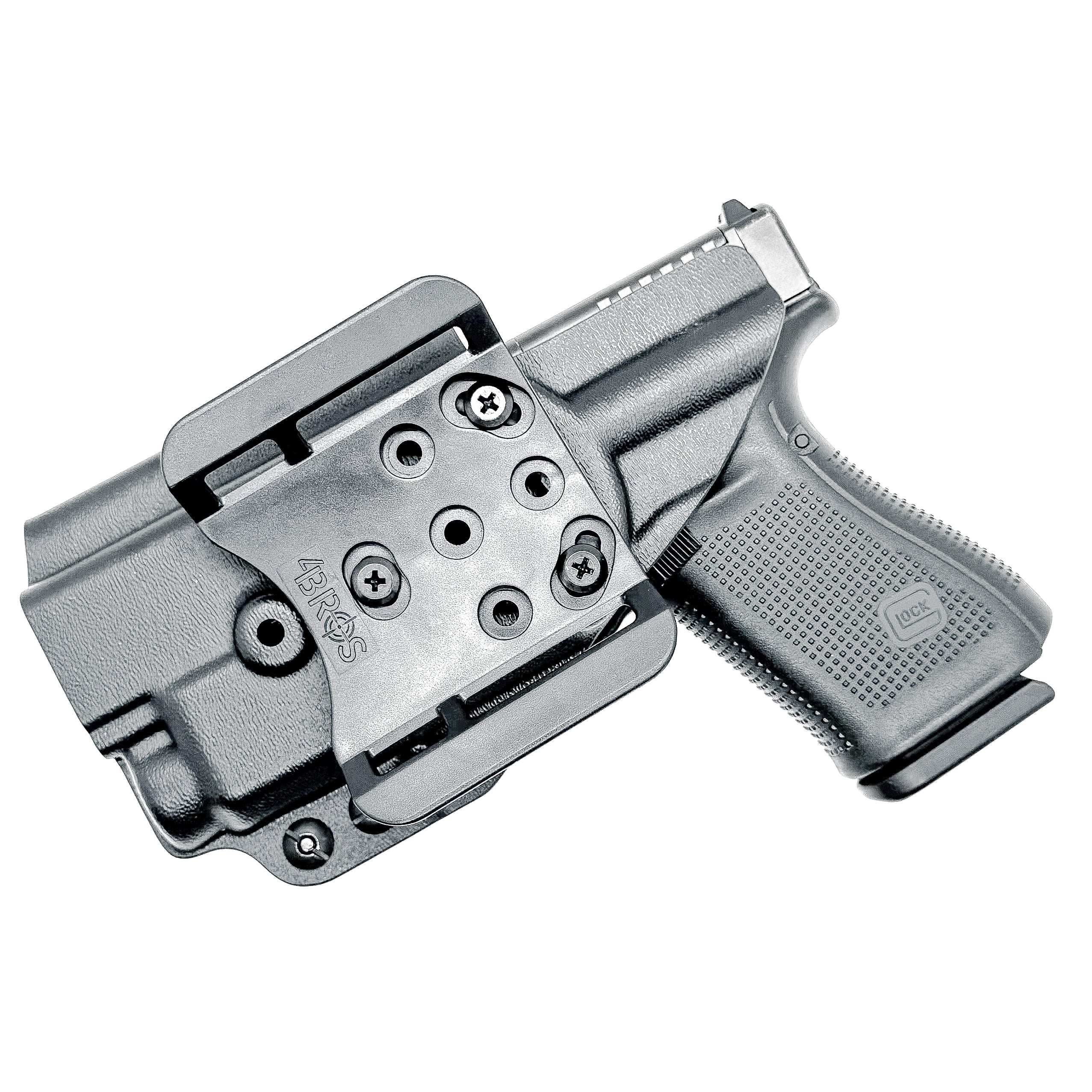 Glock 19 with Nightstick TCM-10 & TCM-15 OWB Holster - Image 4