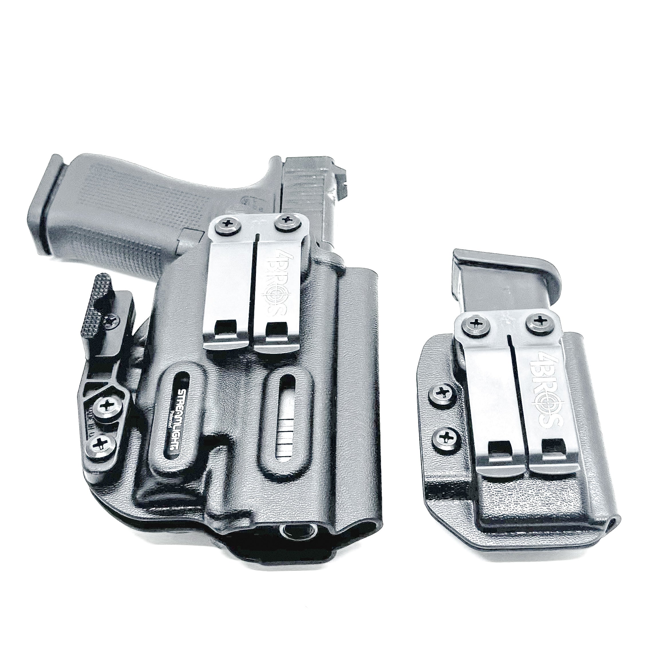 Glock 43X & 48 MOS TLR-7 Sub IWB Holster with Magazine Carrier Combo - Image 4