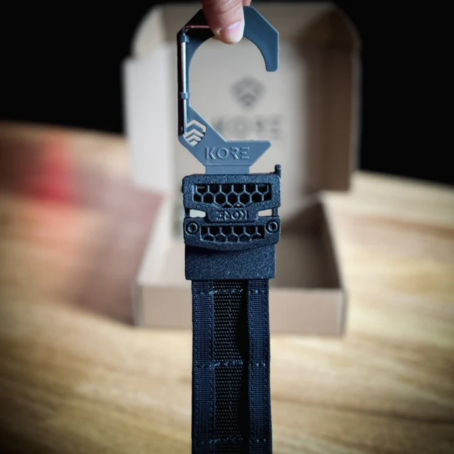 Kore Essentials B1 Black Battle Belt - Image 5