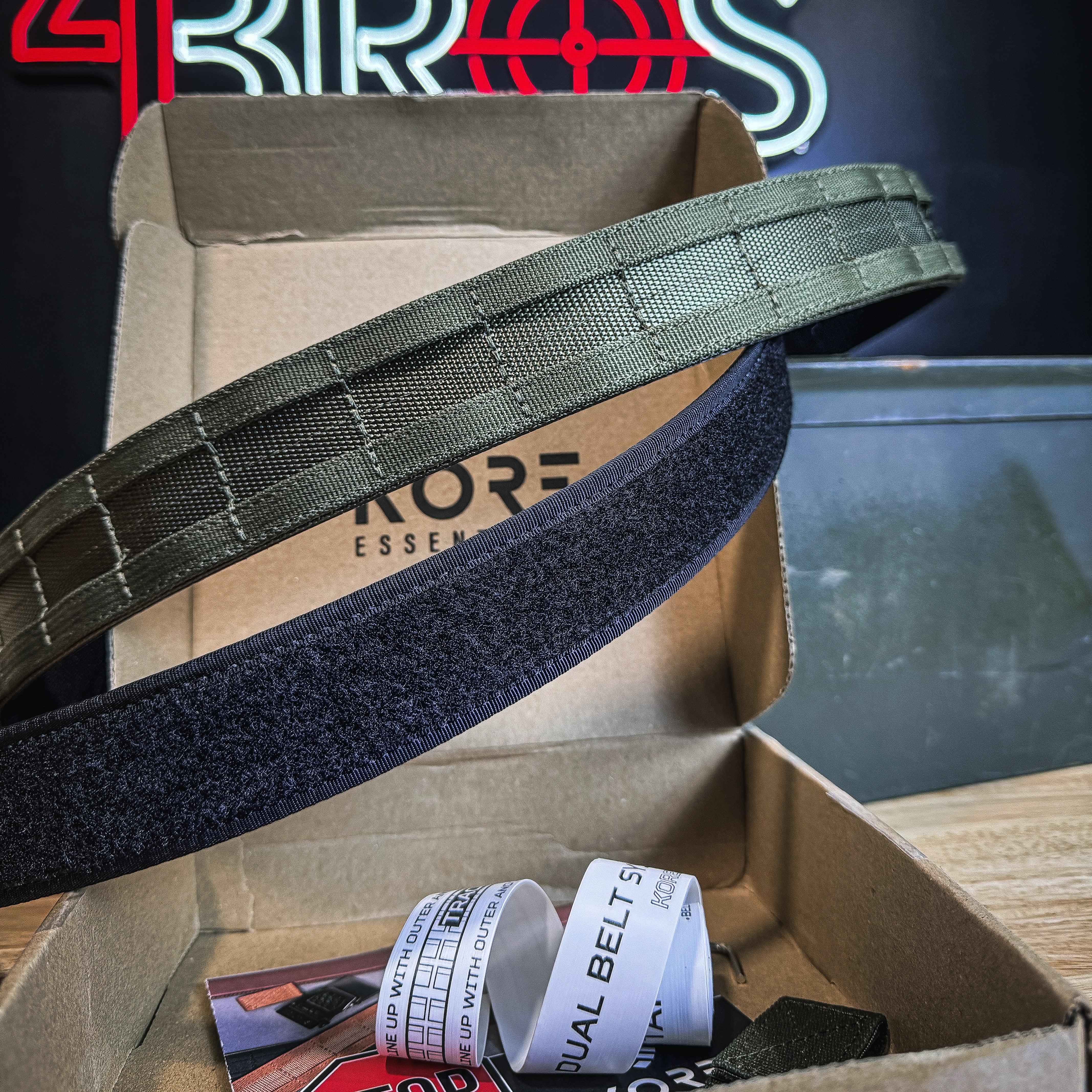 Kore Essentials B1 Ranger Green Battle Belt - Image 5