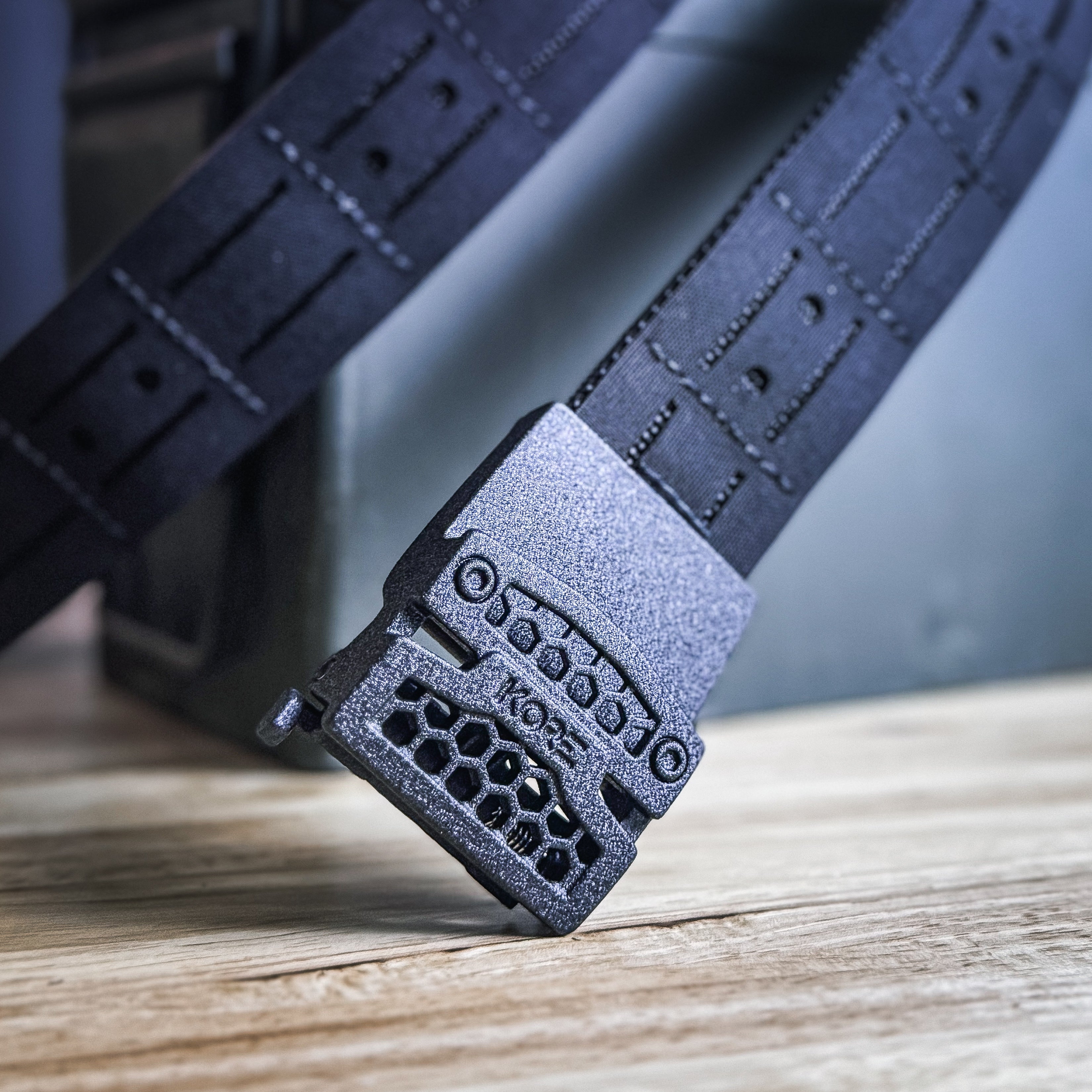 Kore Essentials Black Laser Cut Molle Battle Belt