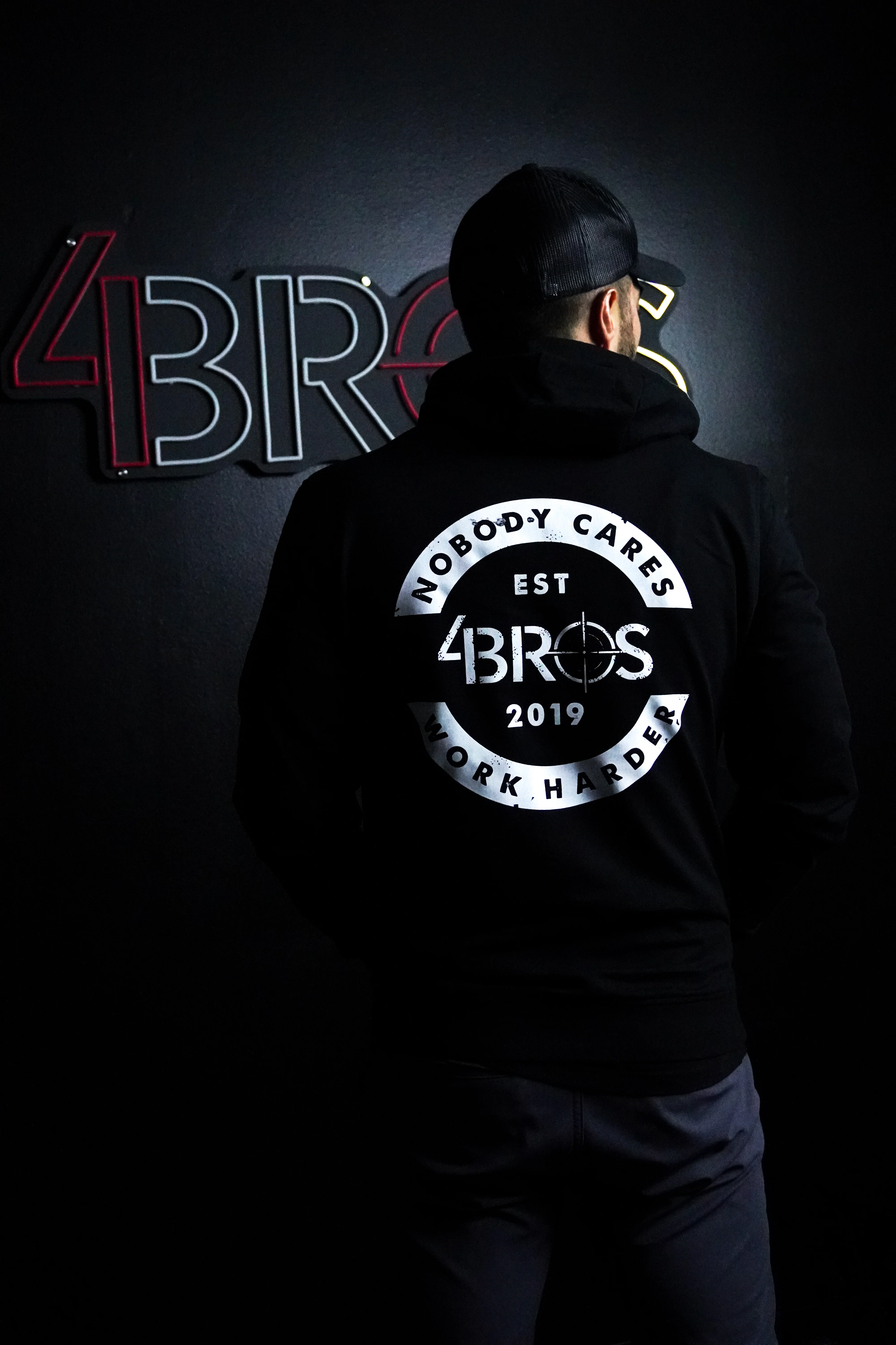 Nobody Cares Work Harder Sweatshirt - Image 3