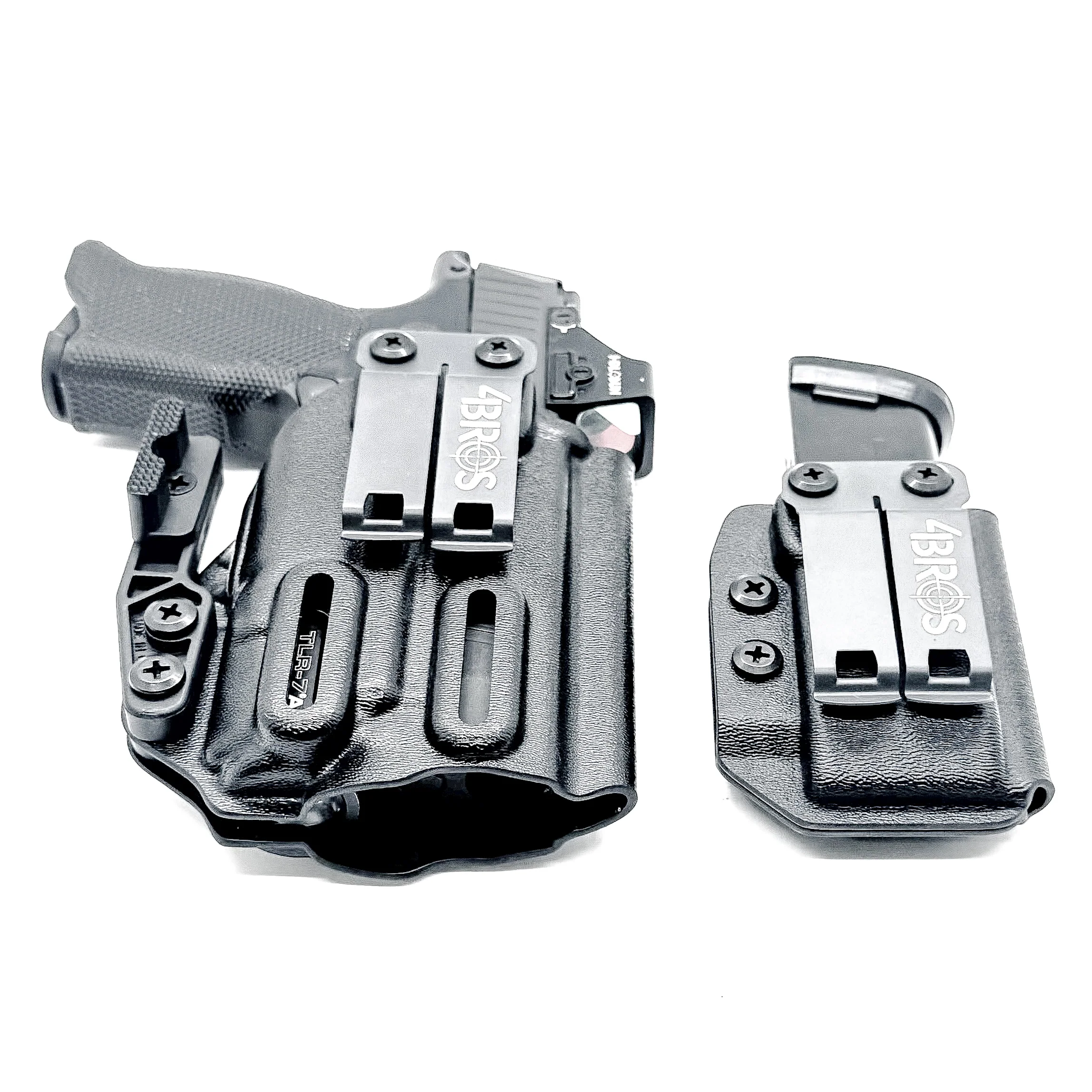 Sig P365XL & Icarus Precision A.C.E Module & TLR-7 X/A IWB RH Holster with Magazine Carrier Combo - Image 4