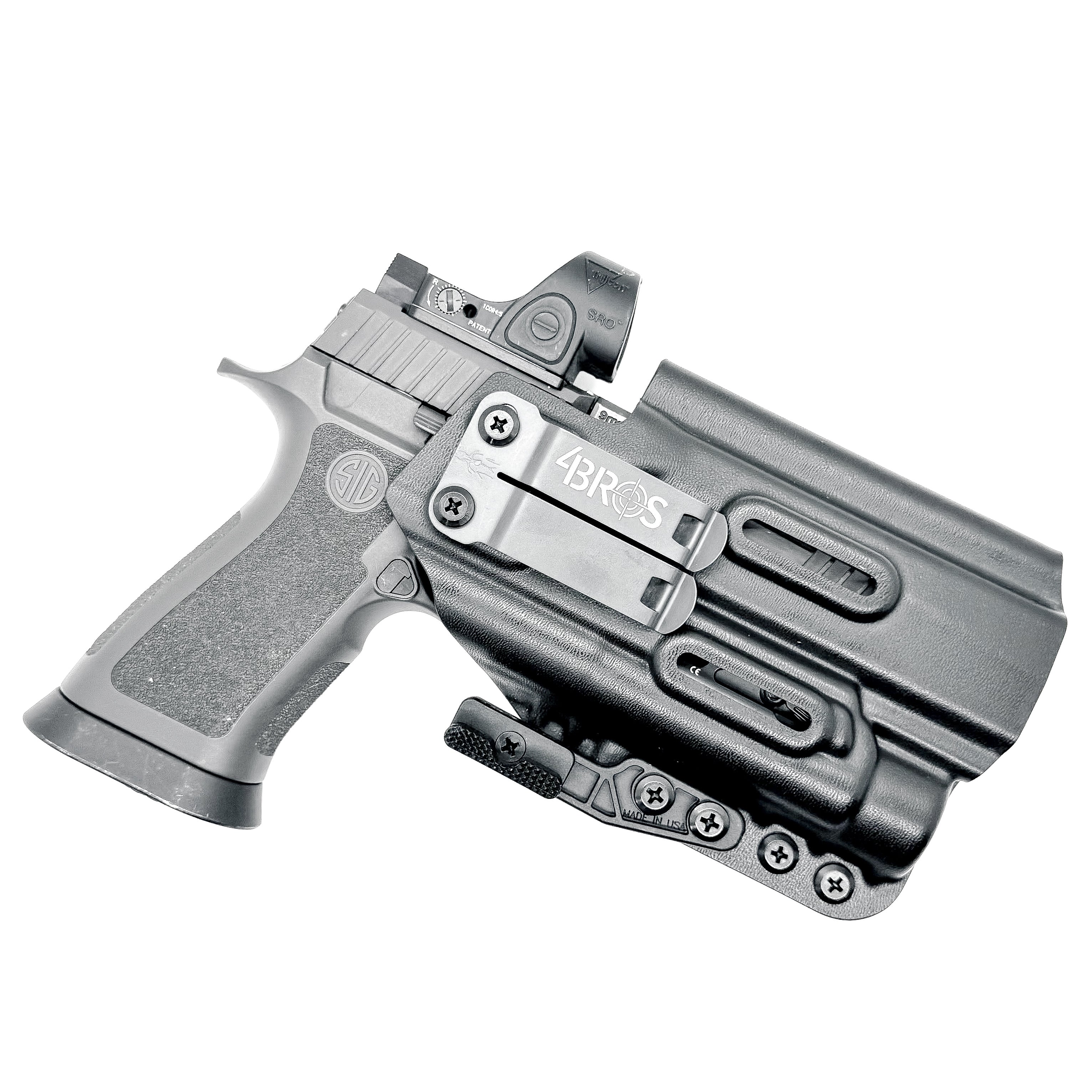 Sig Sauer P320 & Align Tactical Thumb Rest & TLR-1 HL-X IWB Holster - Image 3