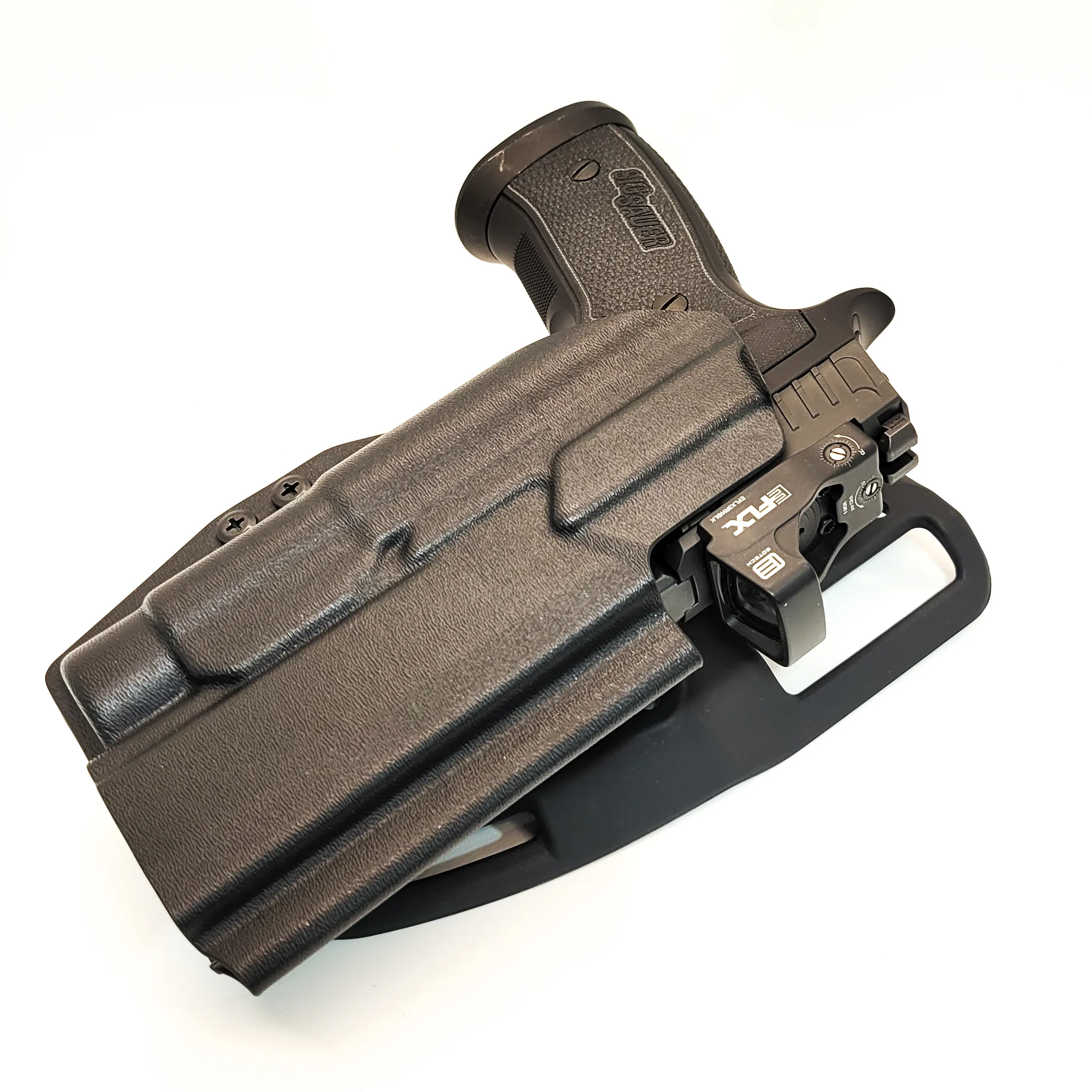 Sig Sauer P320 AXG with TLR-1 HL & Align Tactical Thumb Rest Competition Holster - Image 7