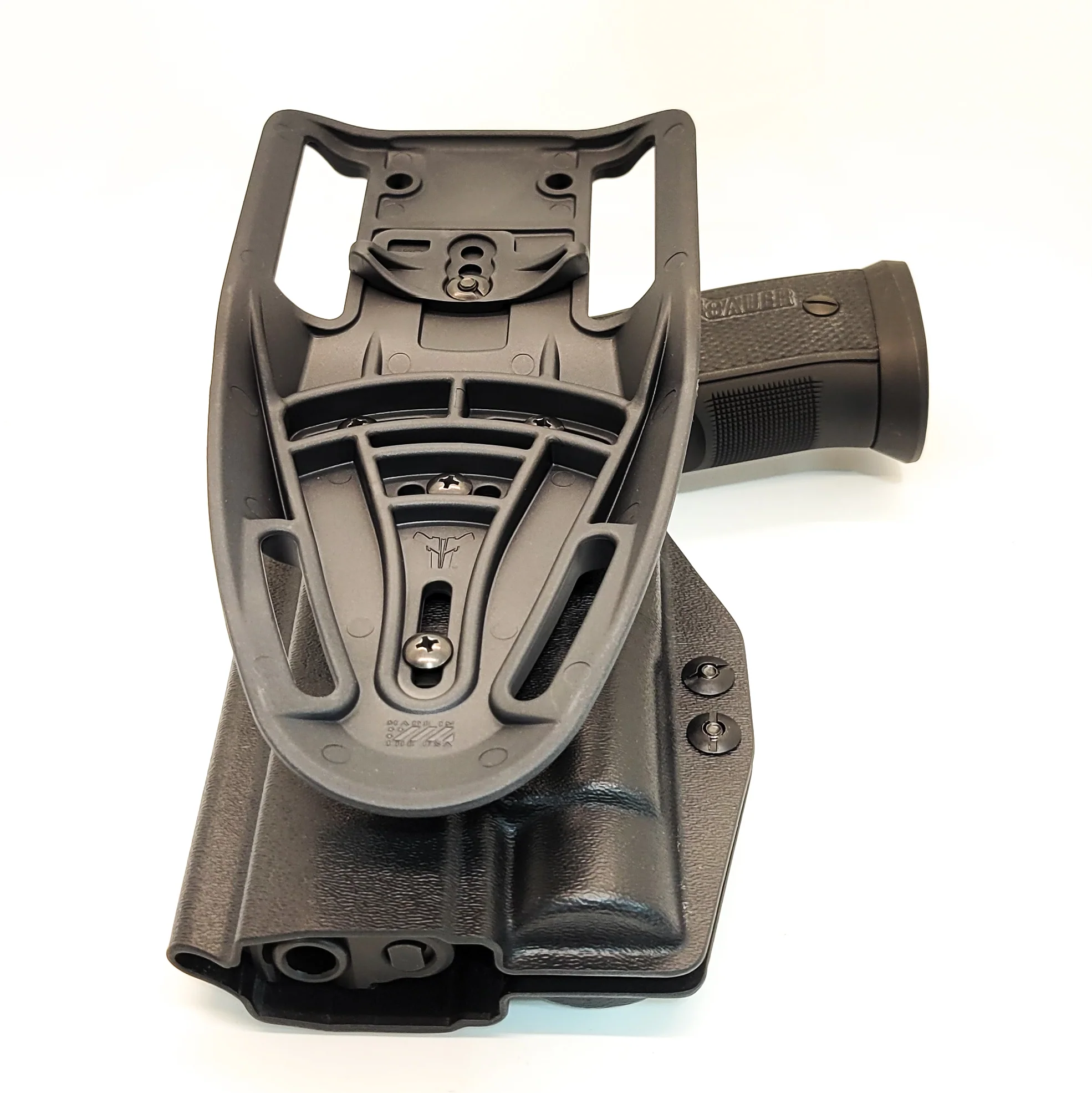 Sig Sauer P320 AXG with TLR-1 HL & Align Tactical Thumb Rest Competition Holster - Image 9