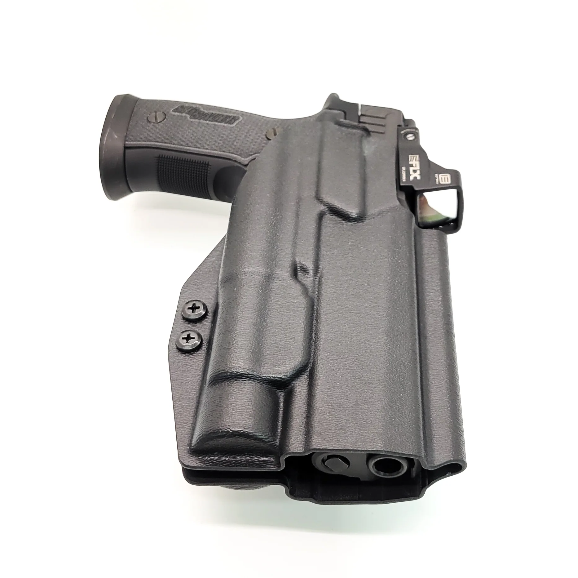 Sig Sauer P320 AXG with TLR-1 HL & Align Tactical Thumb Rest OWB Holster - Image 6