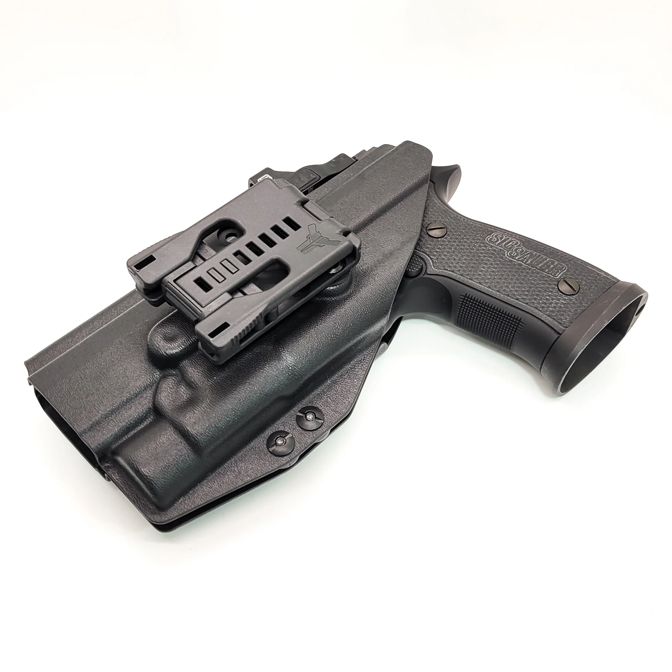 Sig Sauer P320 AXG with TLR-1 HL & Align Tactical Thumb Rest OWB Holster - Image 8
