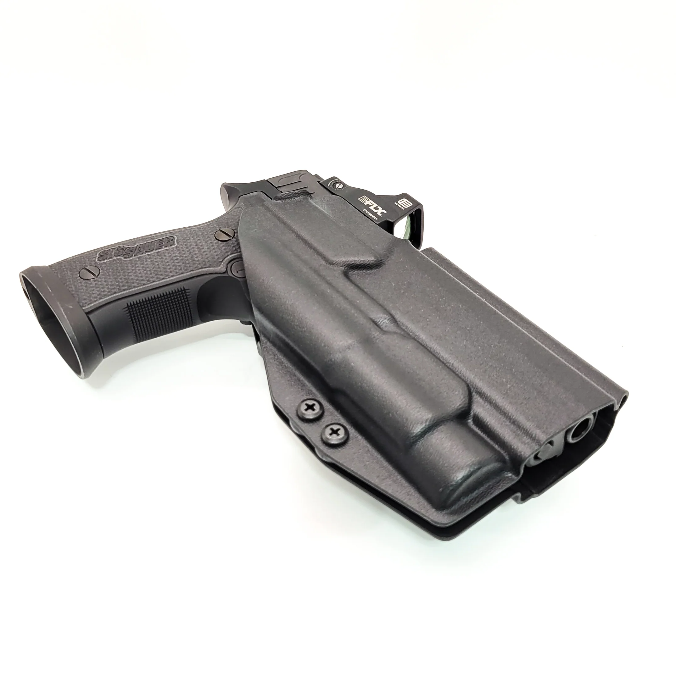 Sig Sauer P320 AXG with TLR-1 HL OWB Gas Pedal Holster - Image 5