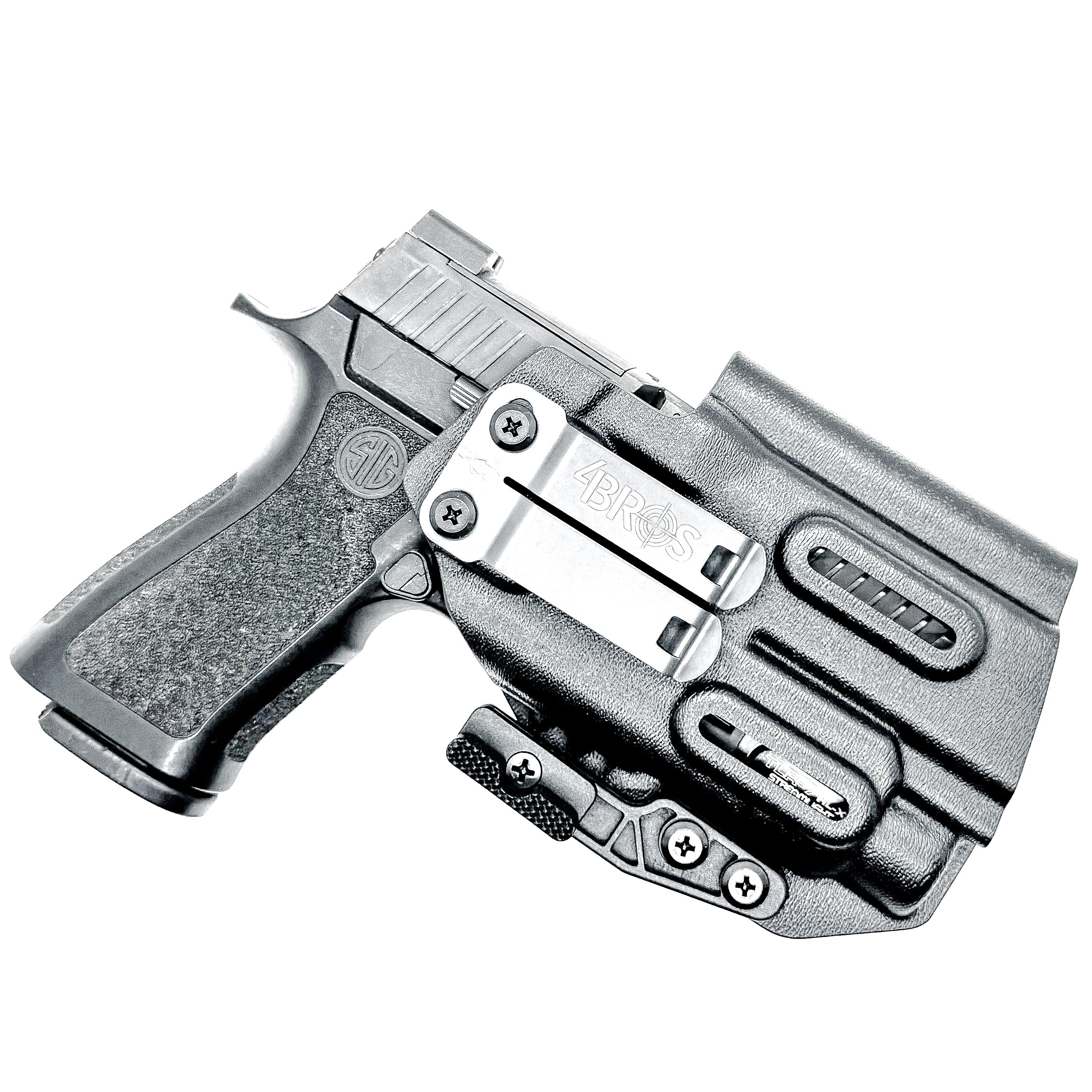 Sig Sauer P320 Compact/Carry with TLR-7 X & HL-X IWB Gas Pedal Holster - Image 3