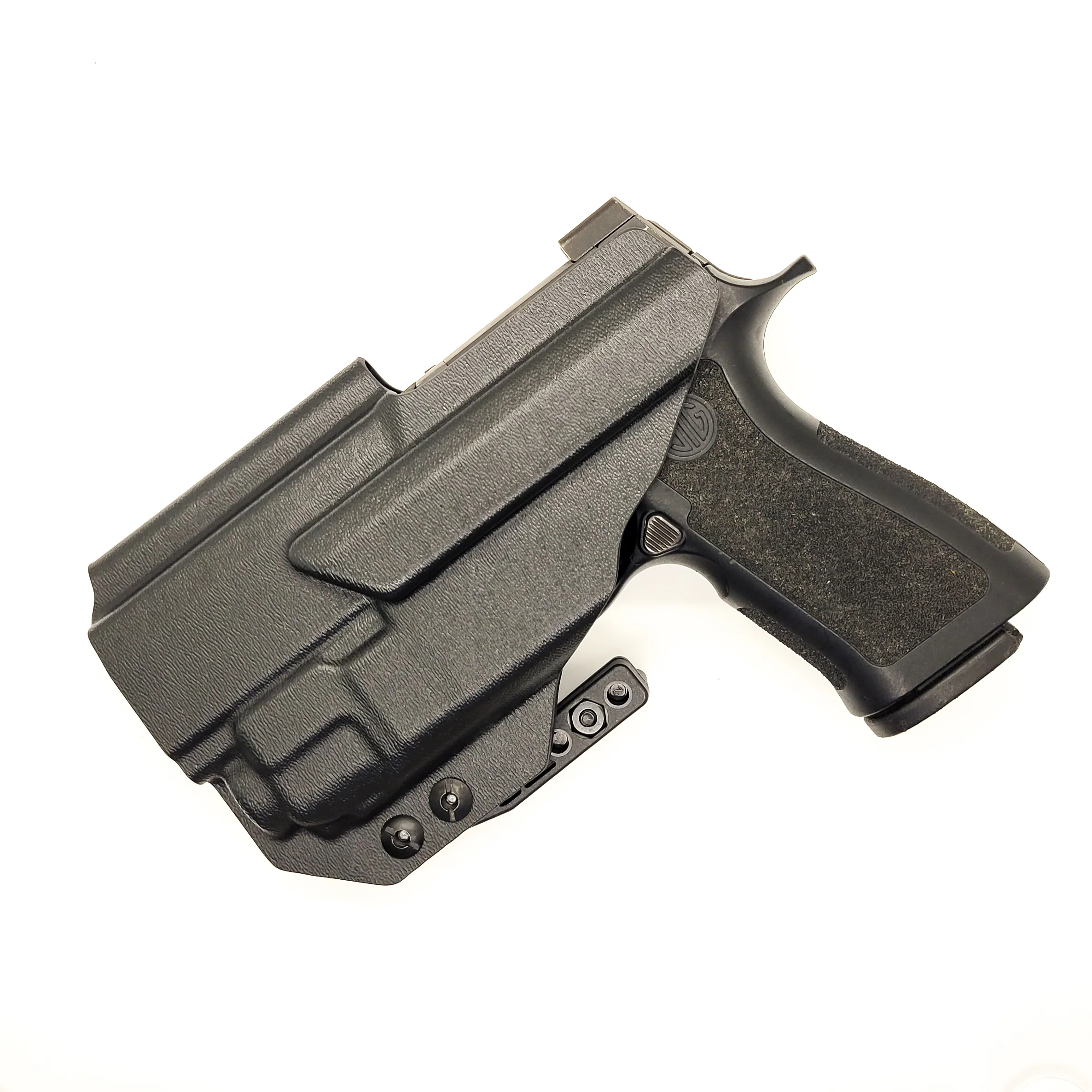Sig Sauer P320 Compact/Carry with TLR-8A & Align Tactical Thumb Rest IWB Holster - Image 4