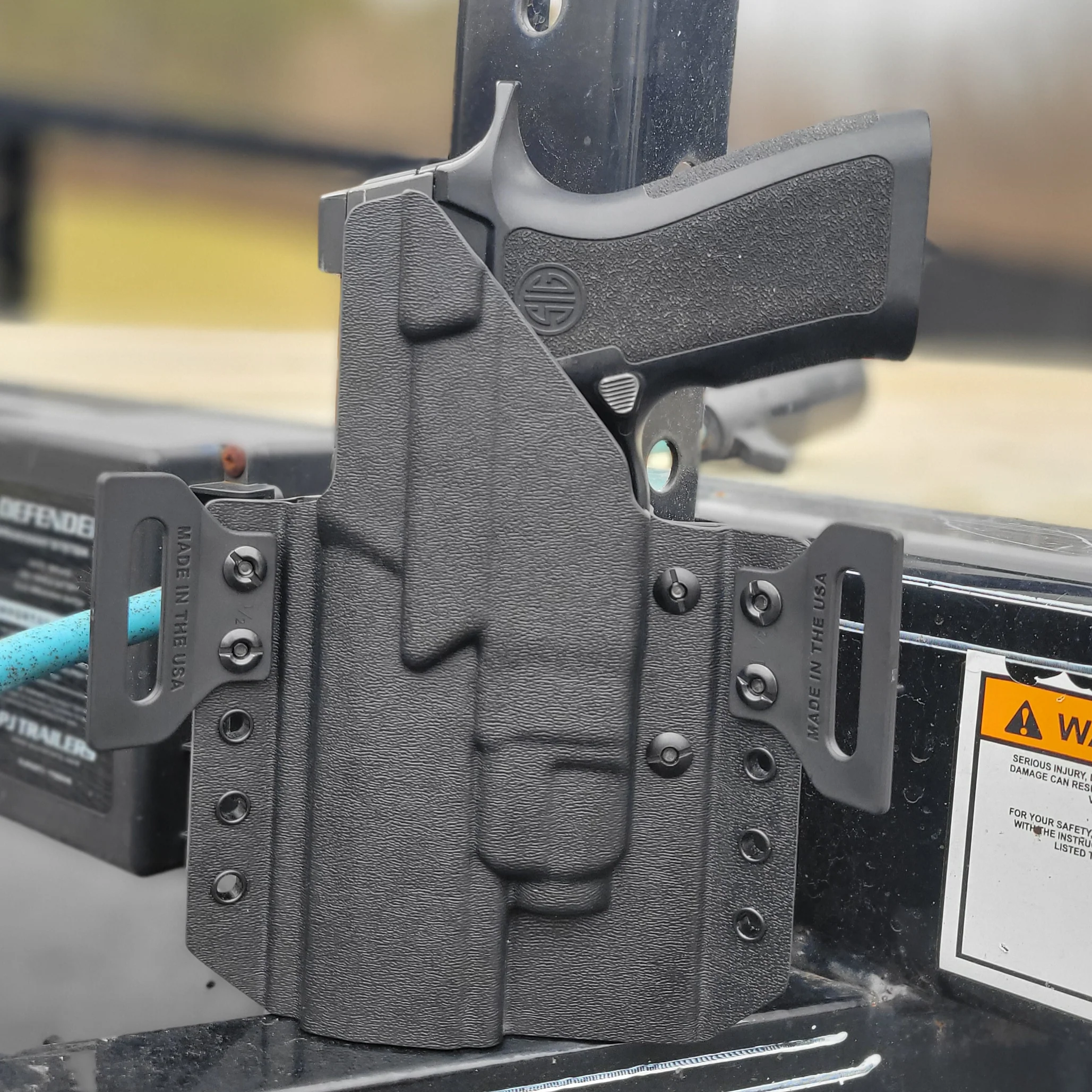 Sig Sauer P320 Full Size/X5/M17 & TLR-7 X/A Pancake Holster - Image 7