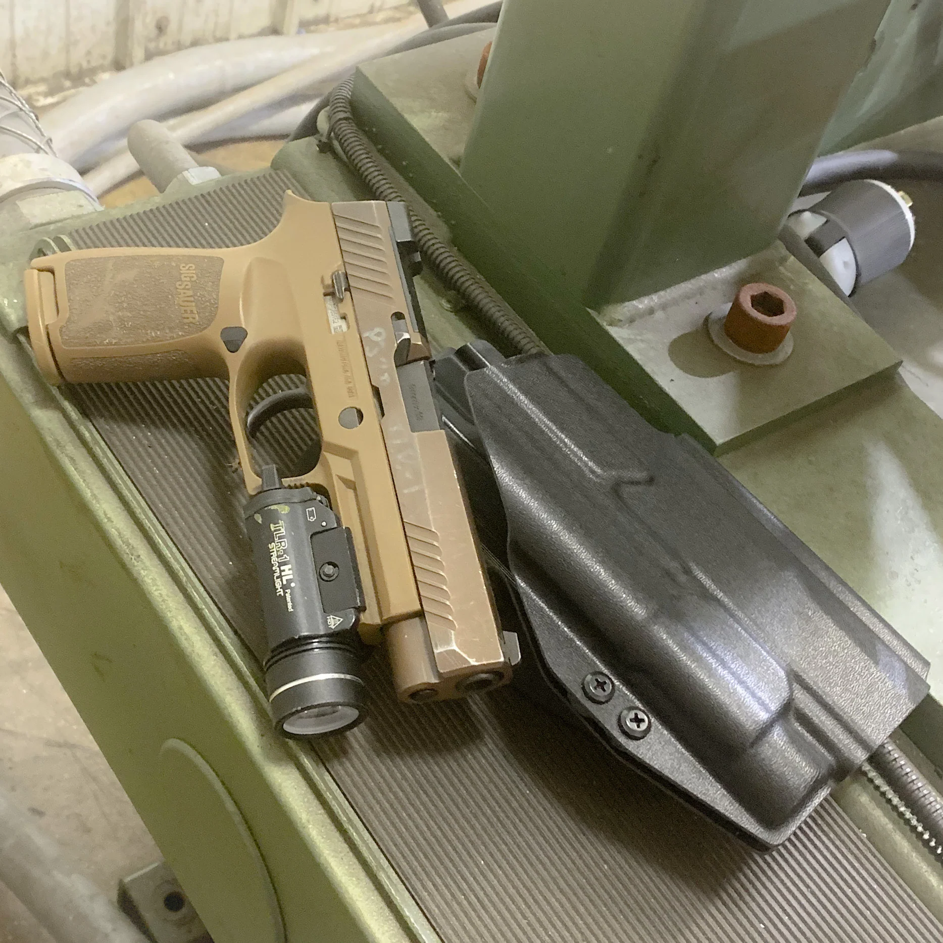 Sig Sauer P320 with TLR-1 HL Competition Holster - Image 13