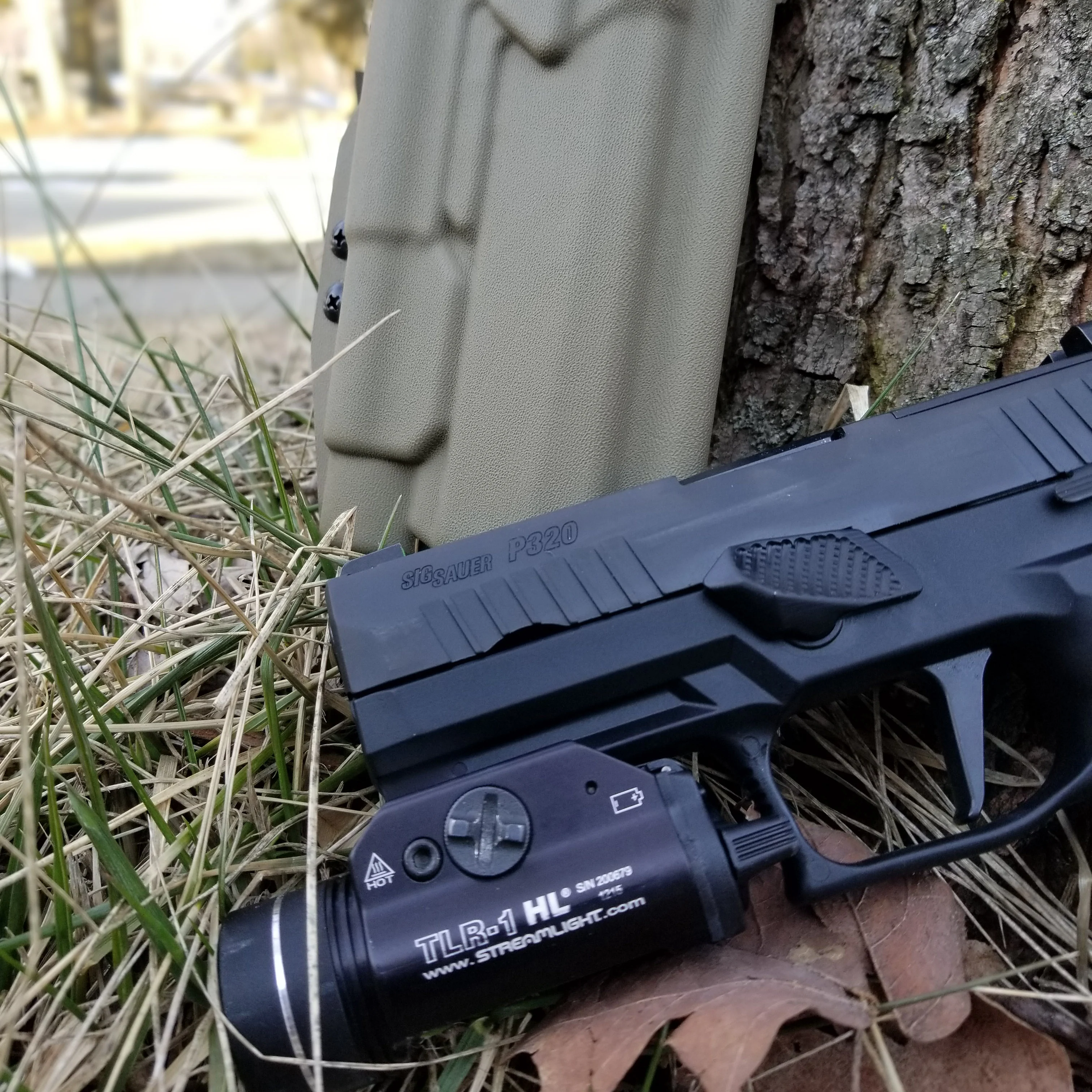 Sig Sauer P320 with TLR-1 HL OWB Gas Pedal Holster - Image 7
