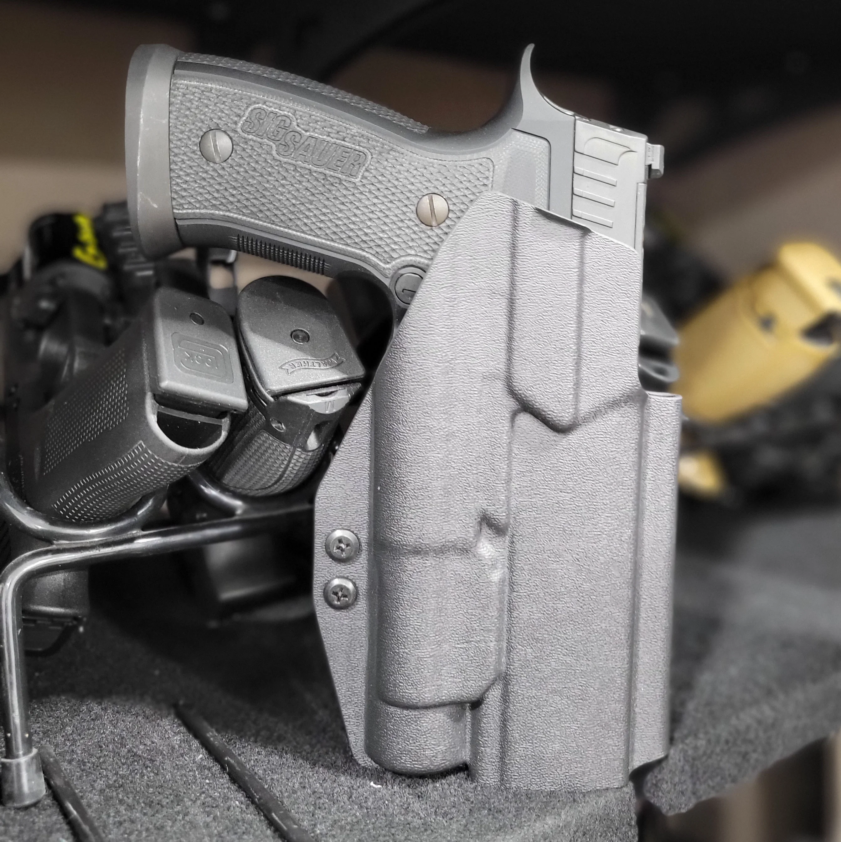 Sig Sauer P320 with TLR-1 HL OWB Gas Pedal Holster - Image 8