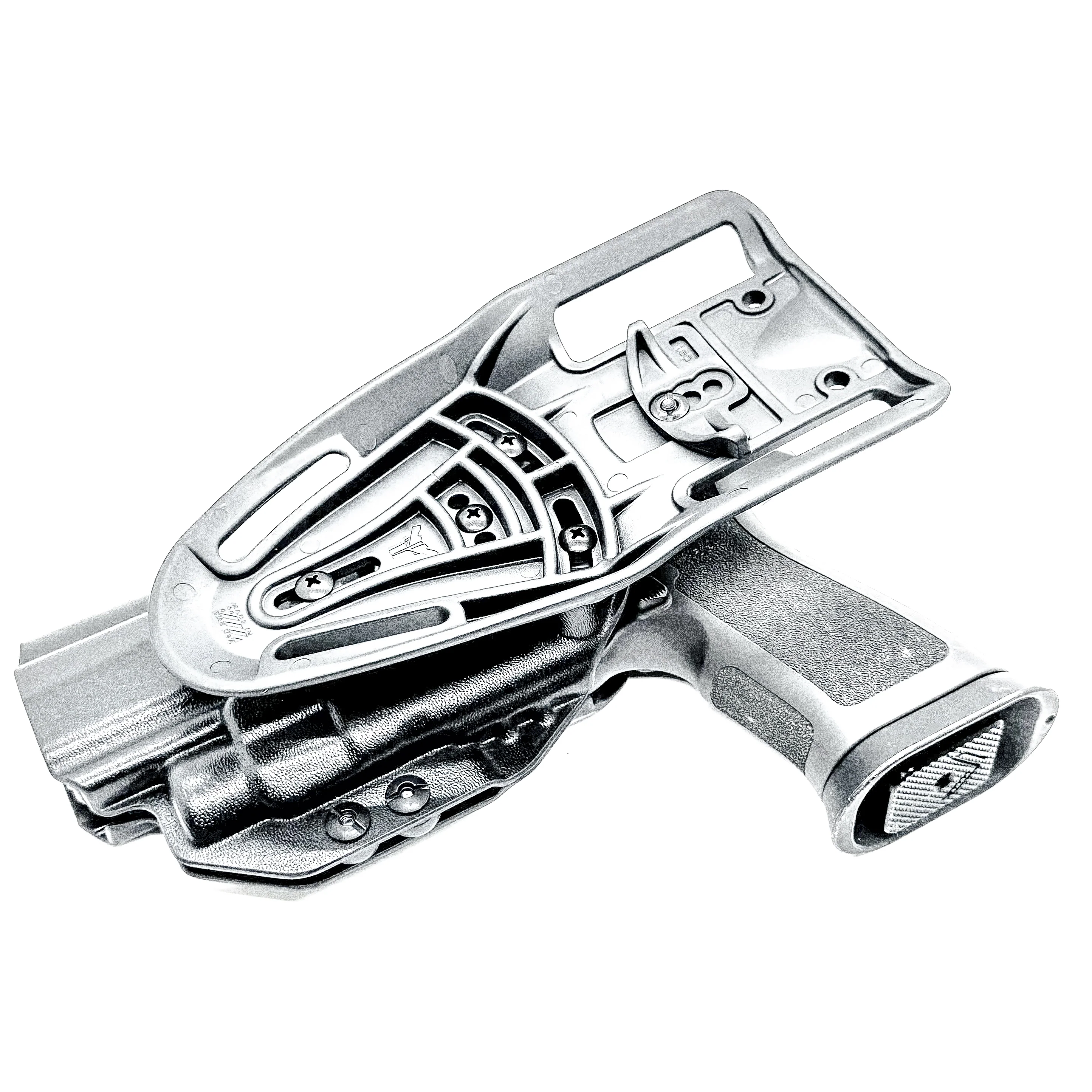 Sig Sauer P320 with TLR-7 X & HL-X & Align Tactical Thumb Rest Competition Holster - Image 10