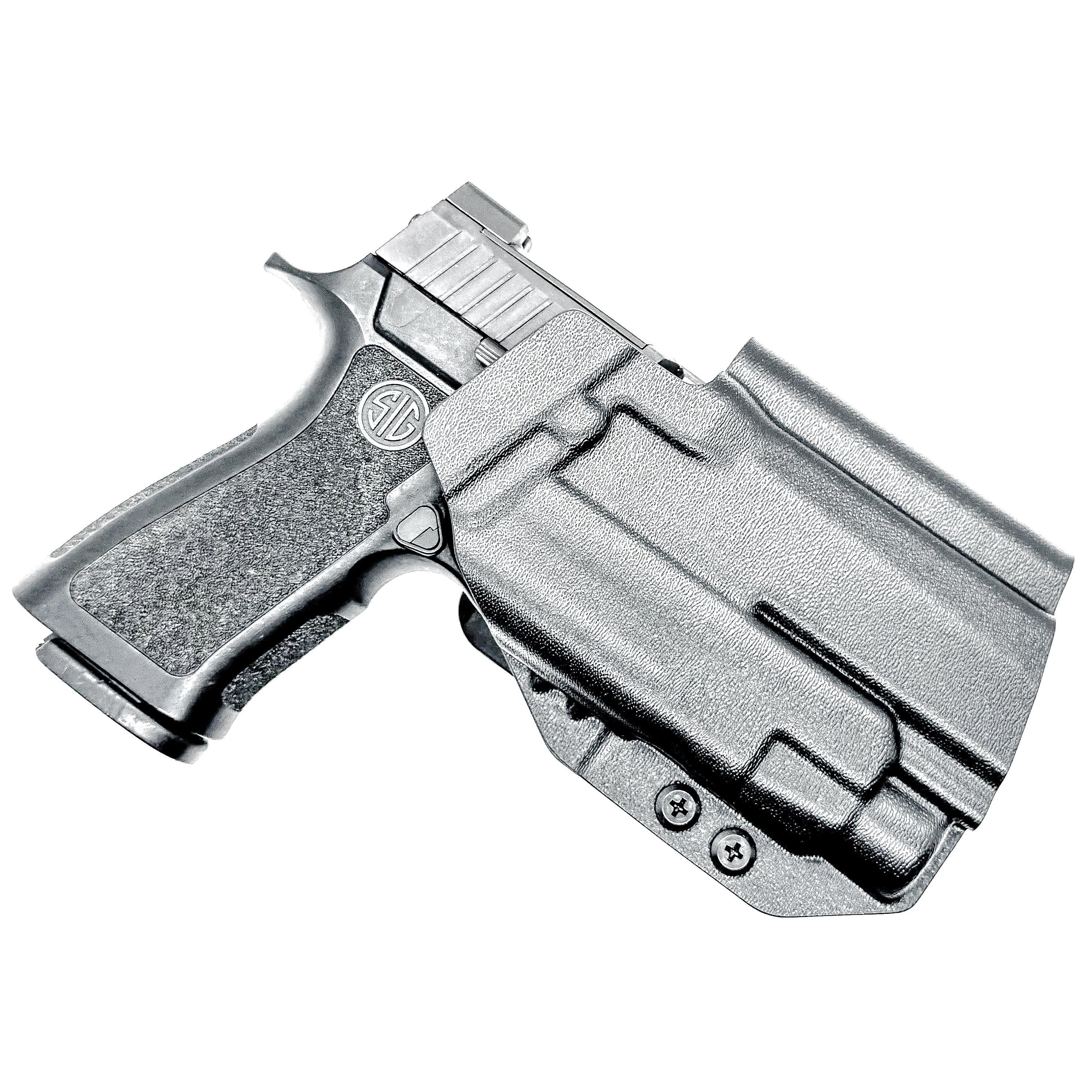 Sig Sauer P320 Compact/Carry & TLR-7 X & HL-X & Align Tactical Thumb Rest OWB Holster - Image 3