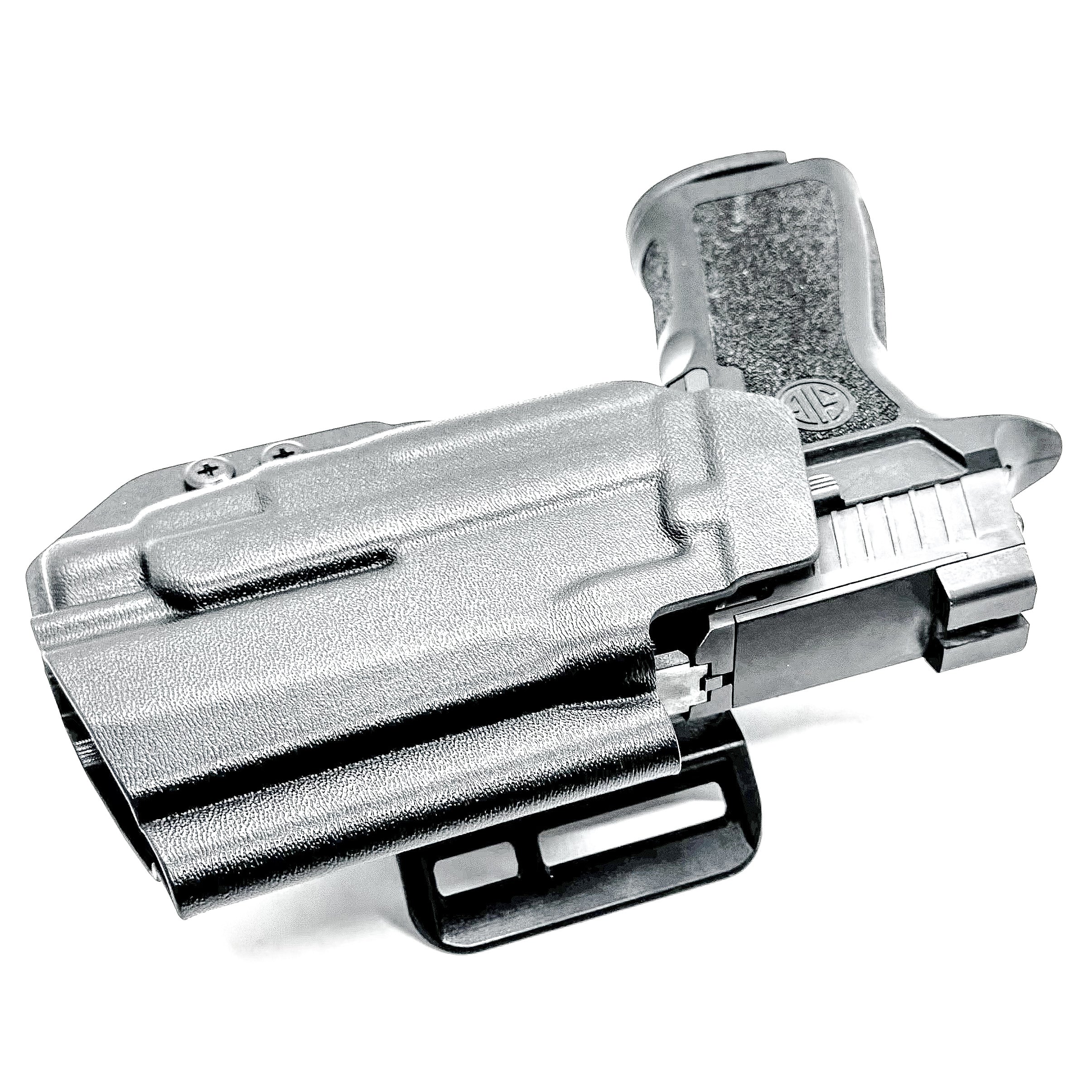 Sig Sauer P320 Compact/Carry & TLR-7 X & HL-X & Align Tactical Thumb Rest OWB Holster - Image 7