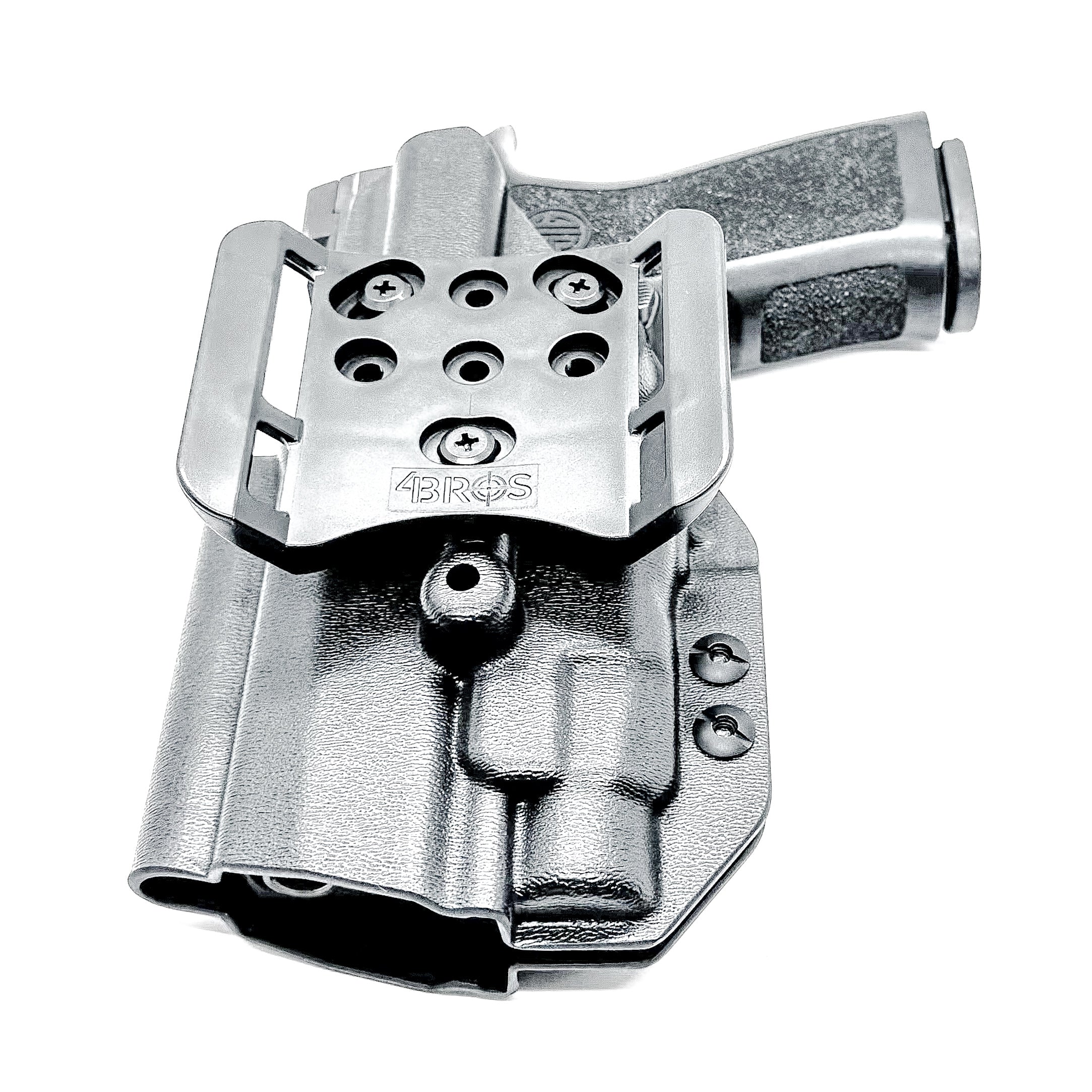 Sig Sauer P320 Compact/Carry & TLR-7 X & HL-X & Align Tactical Thumb Rest OWB Holster - Image 9