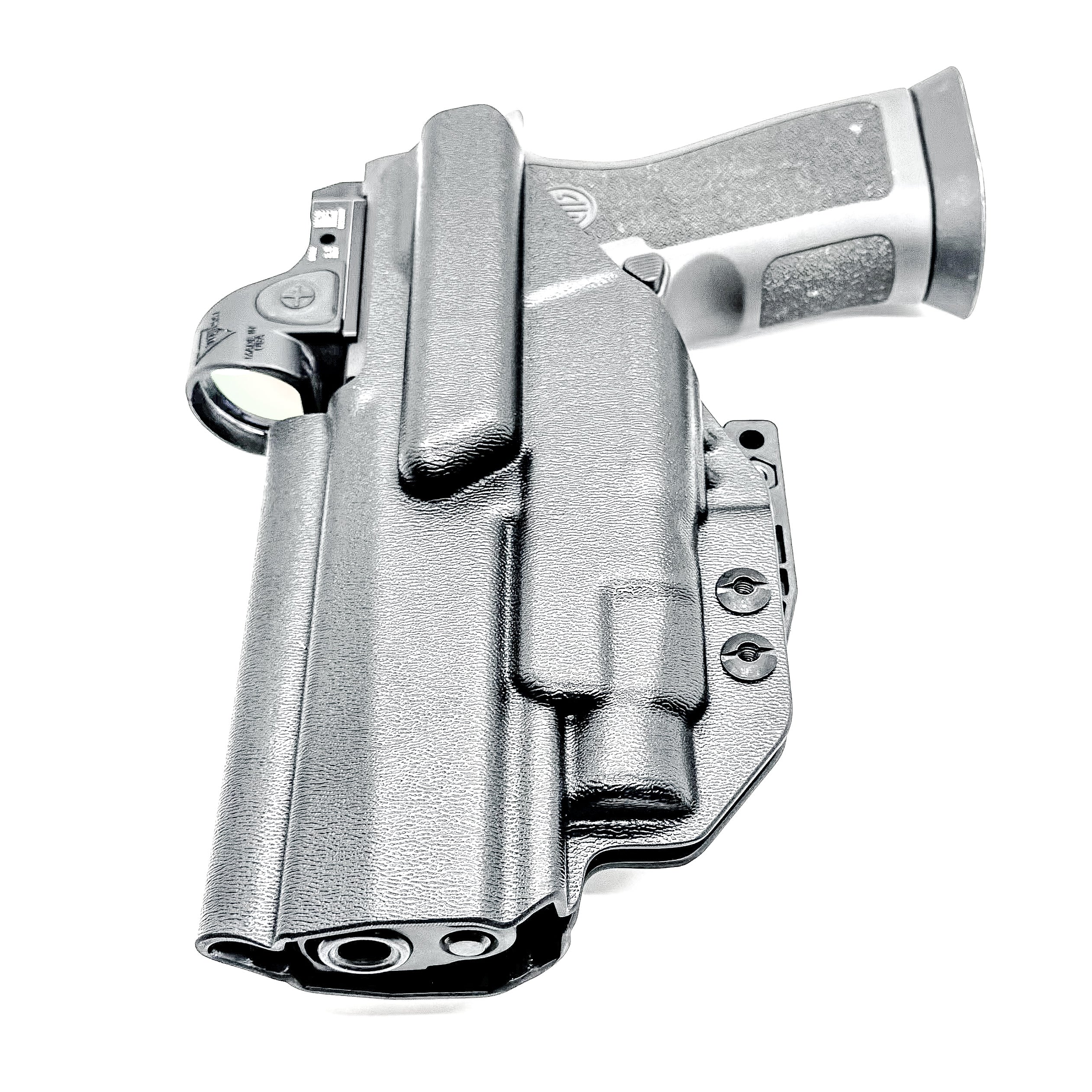 Sig Sauer P320 with TLR-7 X & HL-X & Align Tactical Thumb Rest IWB Holster - Image 9