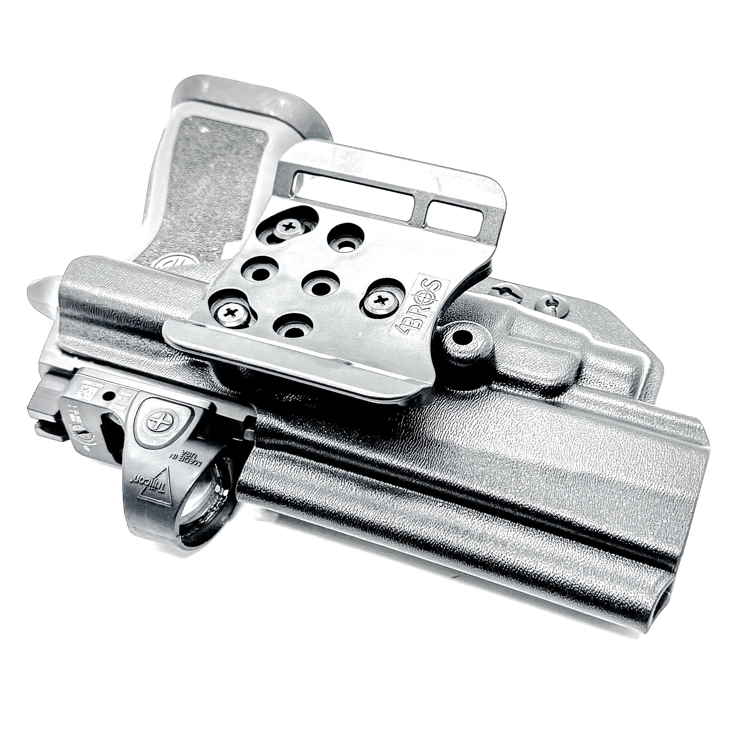 Sig Sauer P320 with TLR-7 X & HL-X OWB Gas Pedal Holster - Image 8
