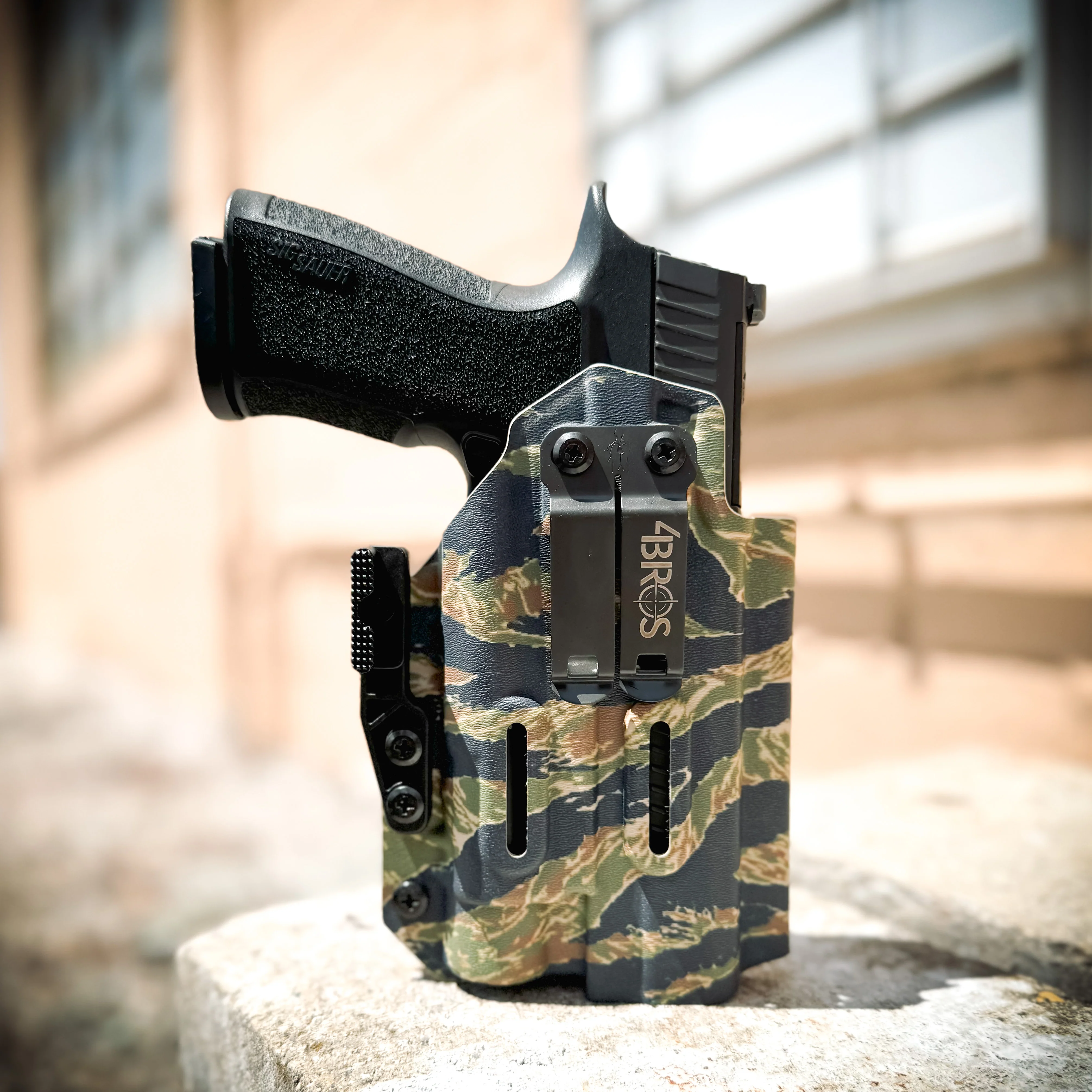 Sig Sauer P320-XTEN COMP with TLR-1 HL IWB Holster - Image 11