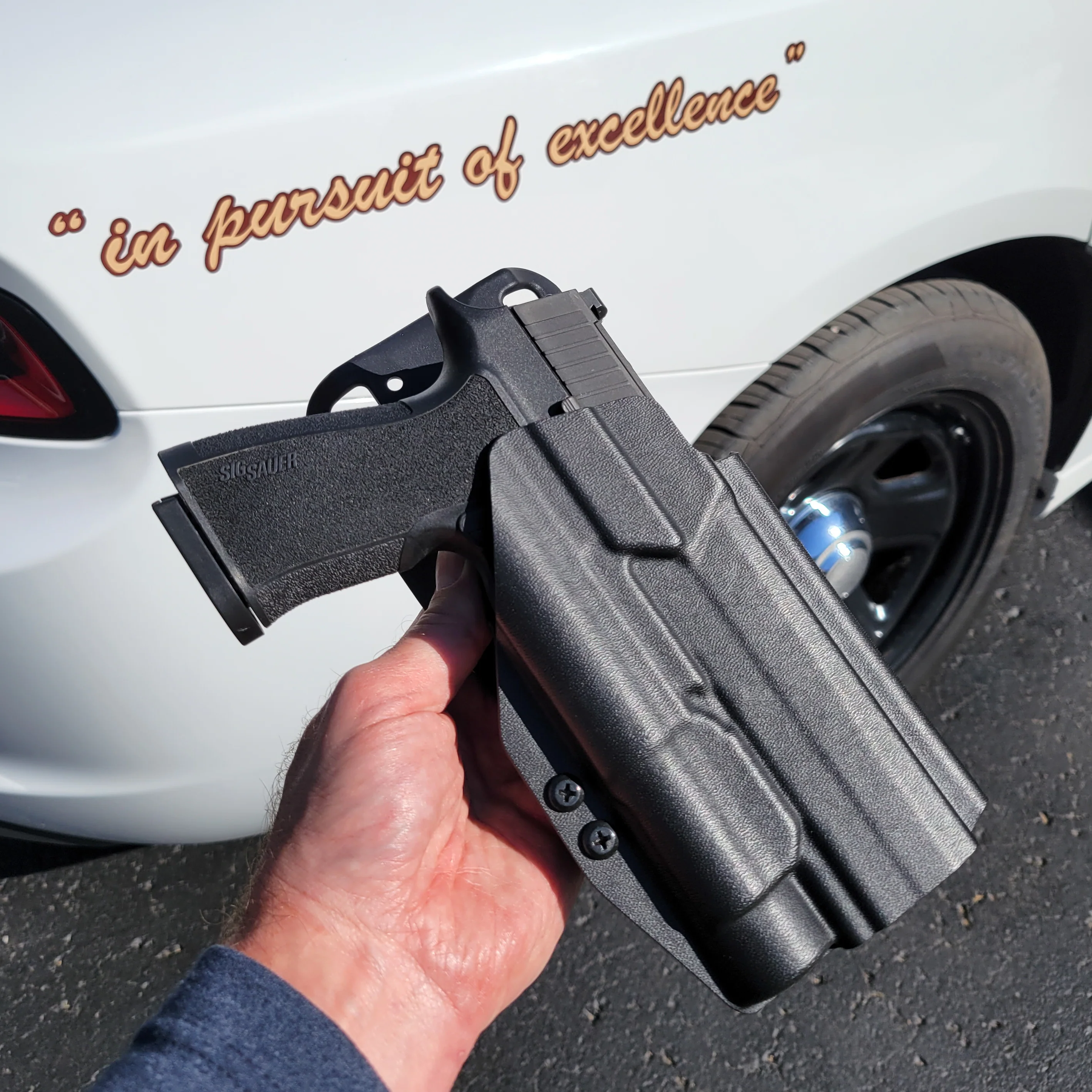 Sig Sauer P320-XTEN with TLR-1 HL Duty & Competition Holster - Image 6