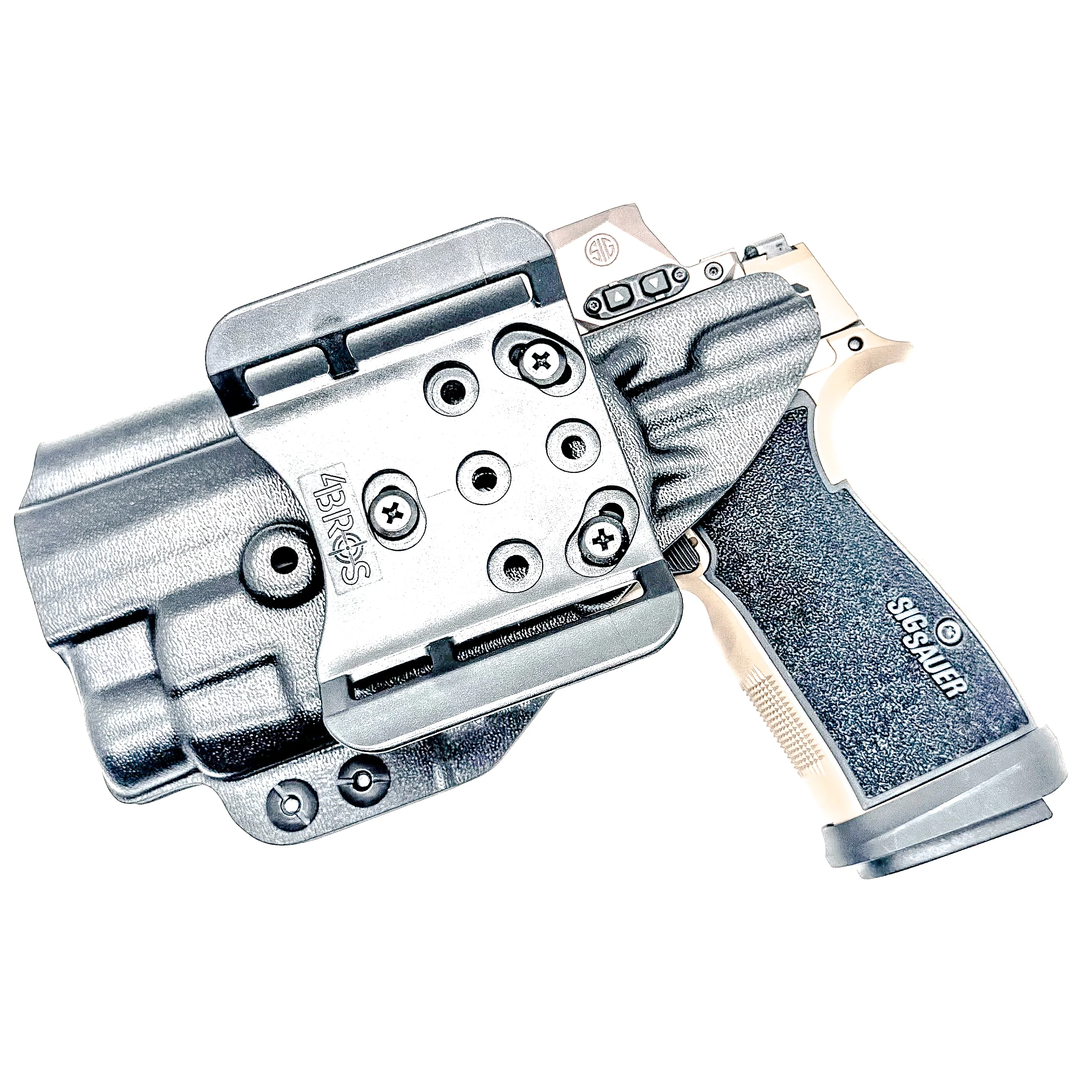 Sig Sauer P365-DH3 AXG & TLR-7 HL-X OWB Holster - Image 4