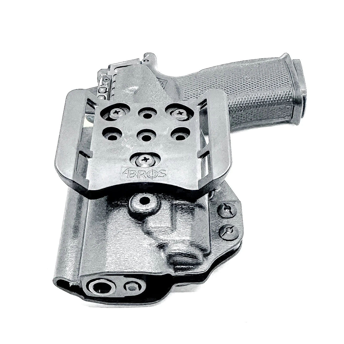 Sig Sauer P365-FUSE & Icarus Precision A.C.E. Module & TLR-7 X/A OWB Holster - Image 9