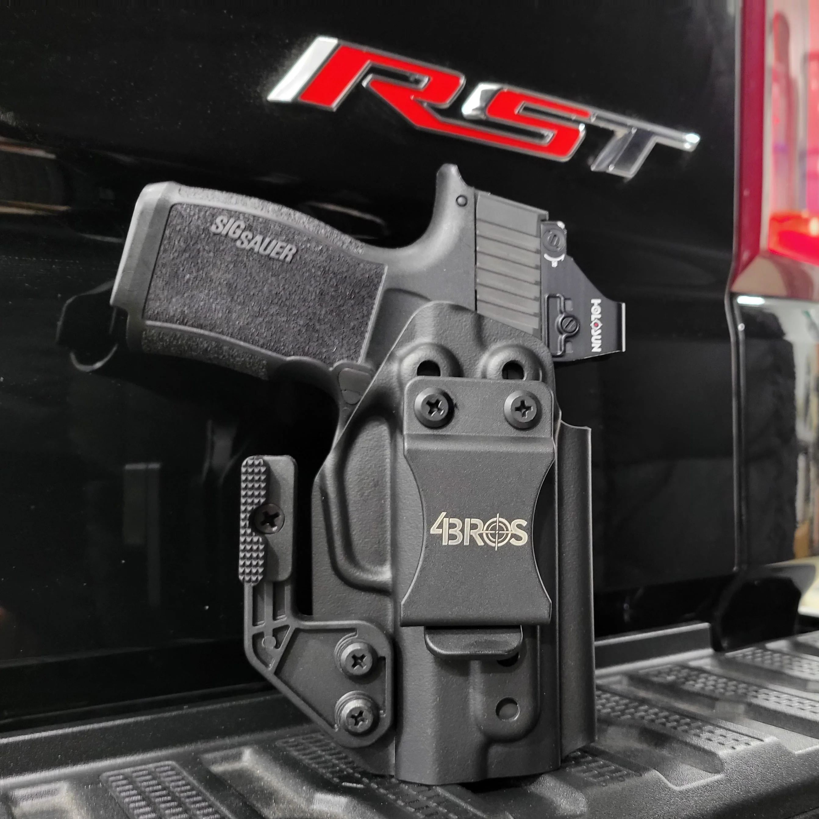 Sig Sauer P365 & P365XL Pro Ledge Tactical Application Rail IWB Holster - Image 9
