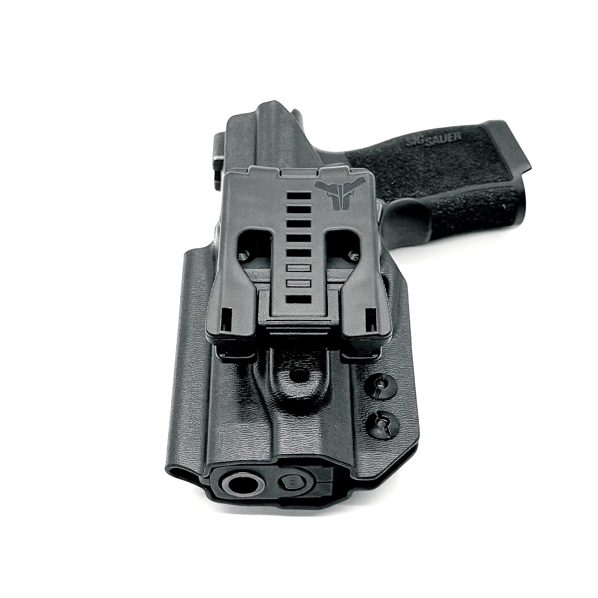 Sig Sauer P365 & P365XL Pro Ledge Tactical Application Rail OWB Holster - Image 4