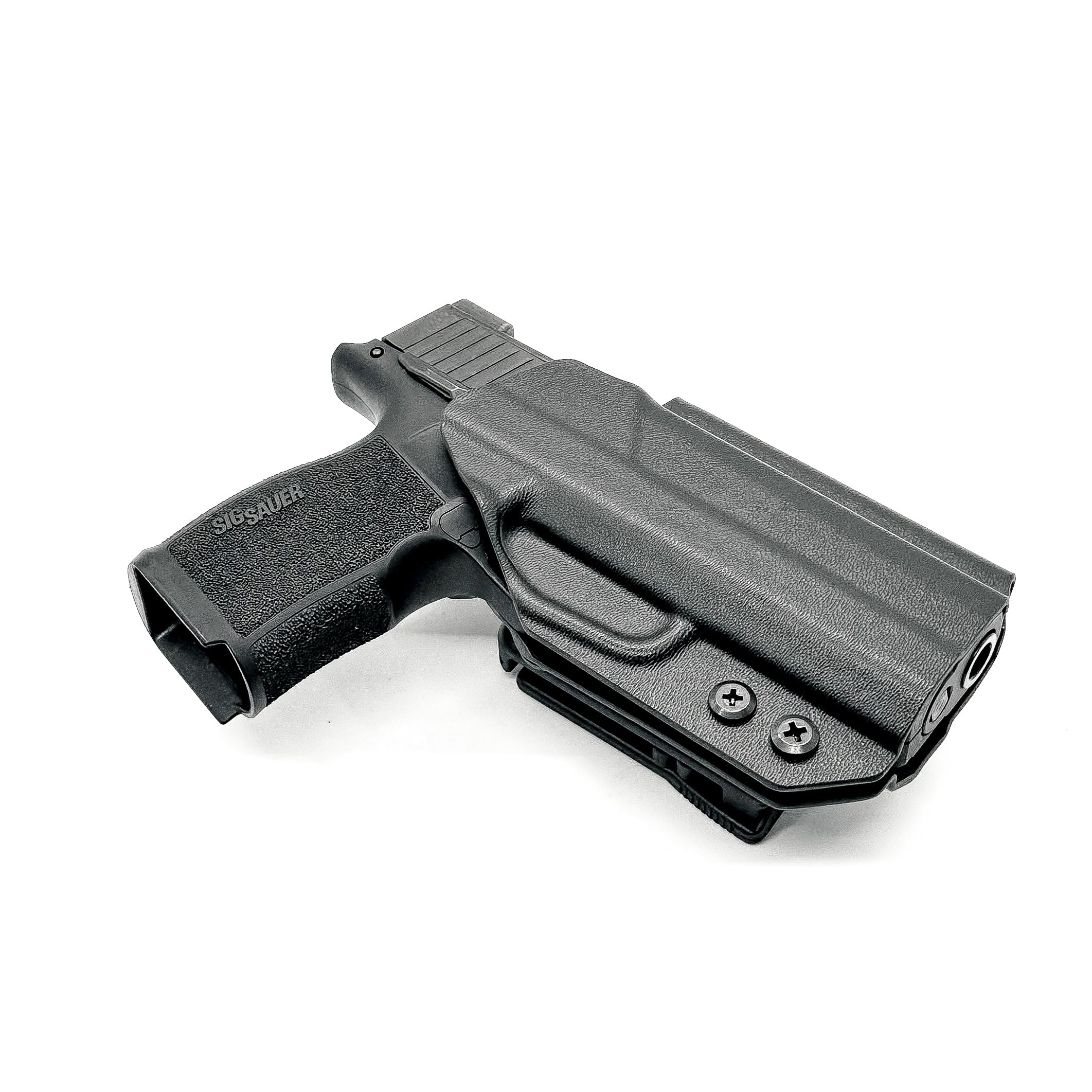 Sig Sauer P365 & P365XL Pro Ledge Tactical Application Rail OWB Holster - Image 5