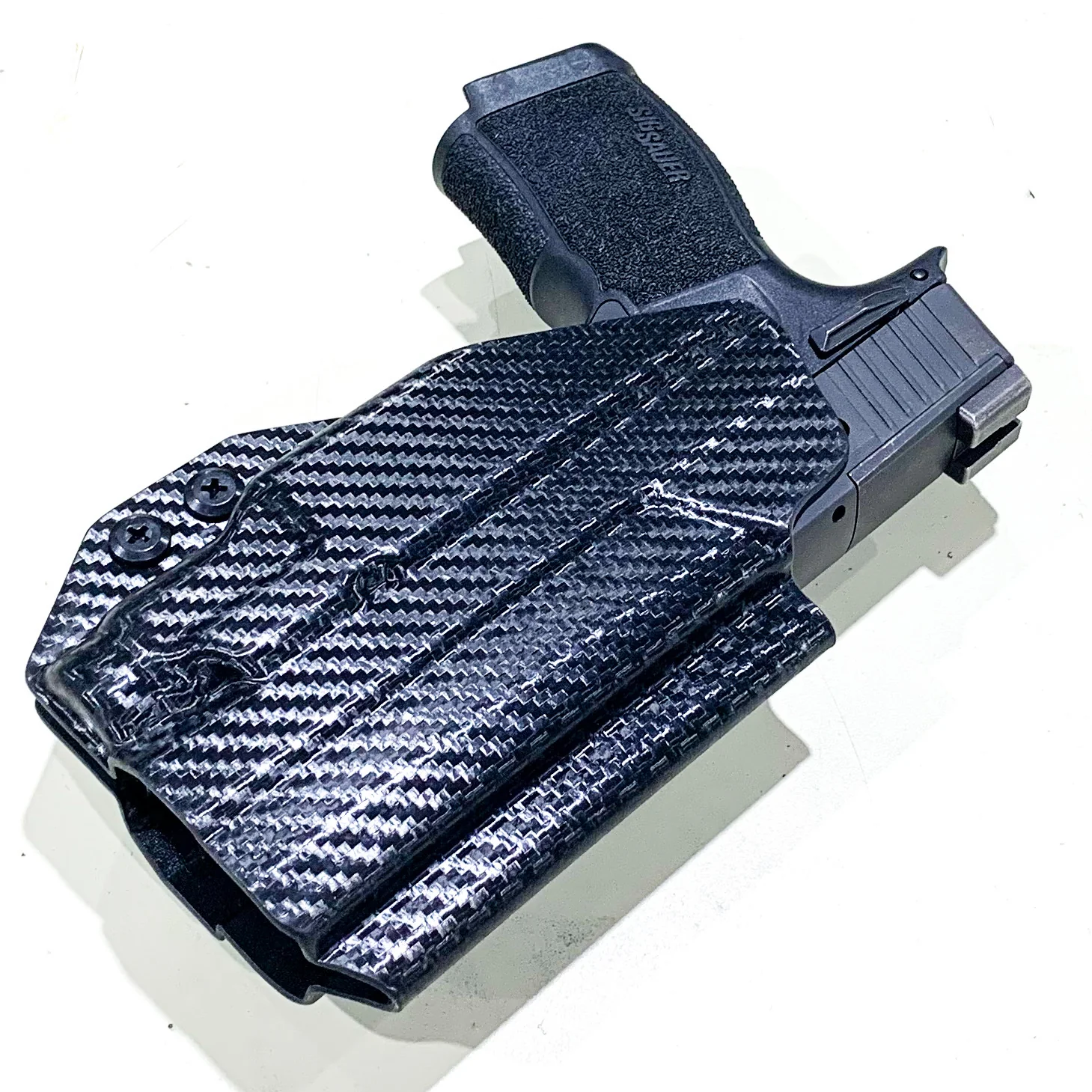 Sig Sauer P365 & P365XL Pro Ledge Tactical Application Rail & TLR-7 Sub OWB Holster - Image 15